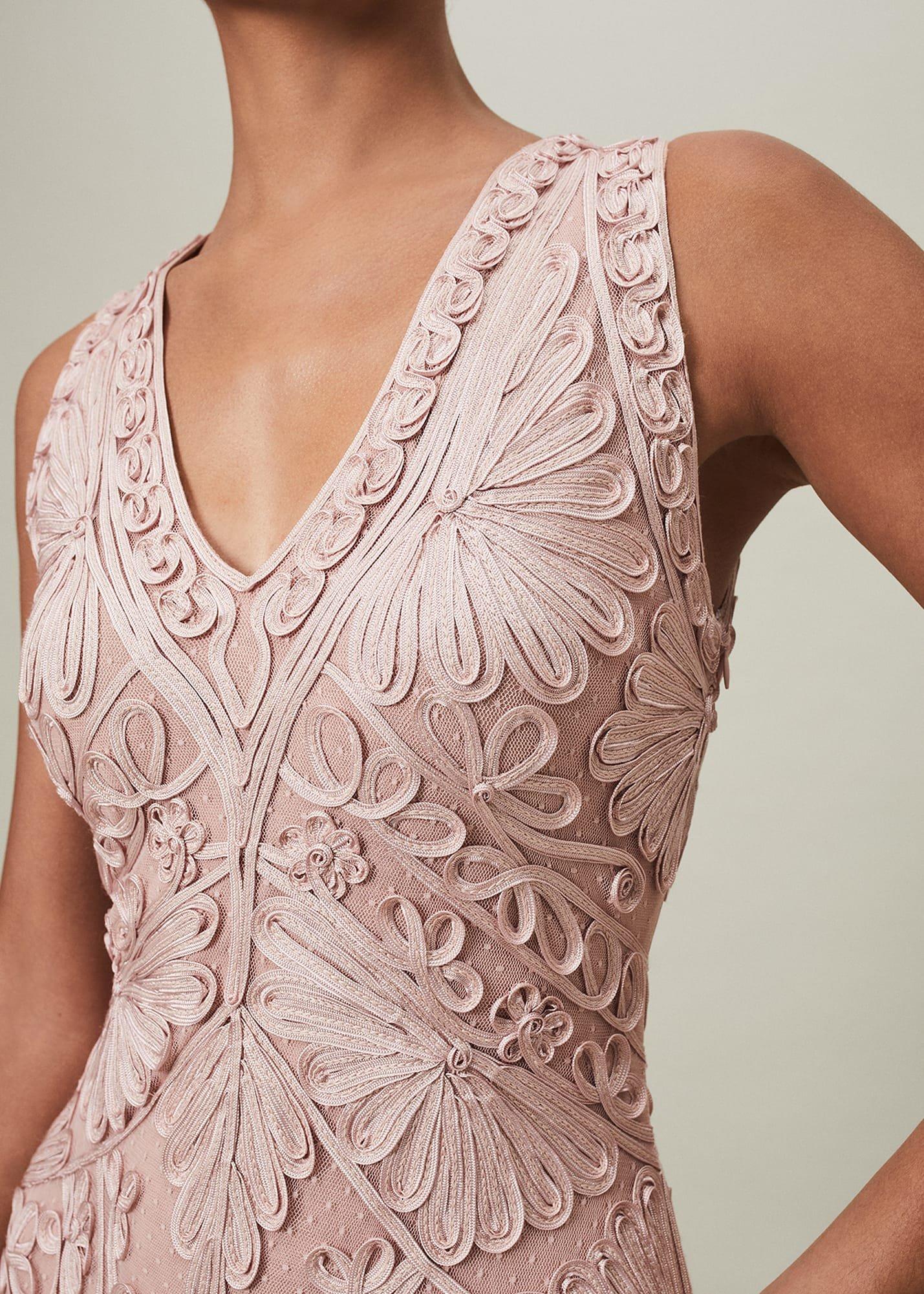 Marion Sequin Tapework Maxi Dress