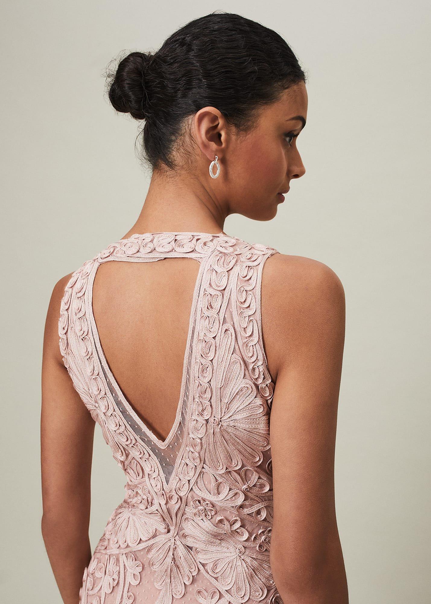 Marion Sequin Tapework Maxi Dress