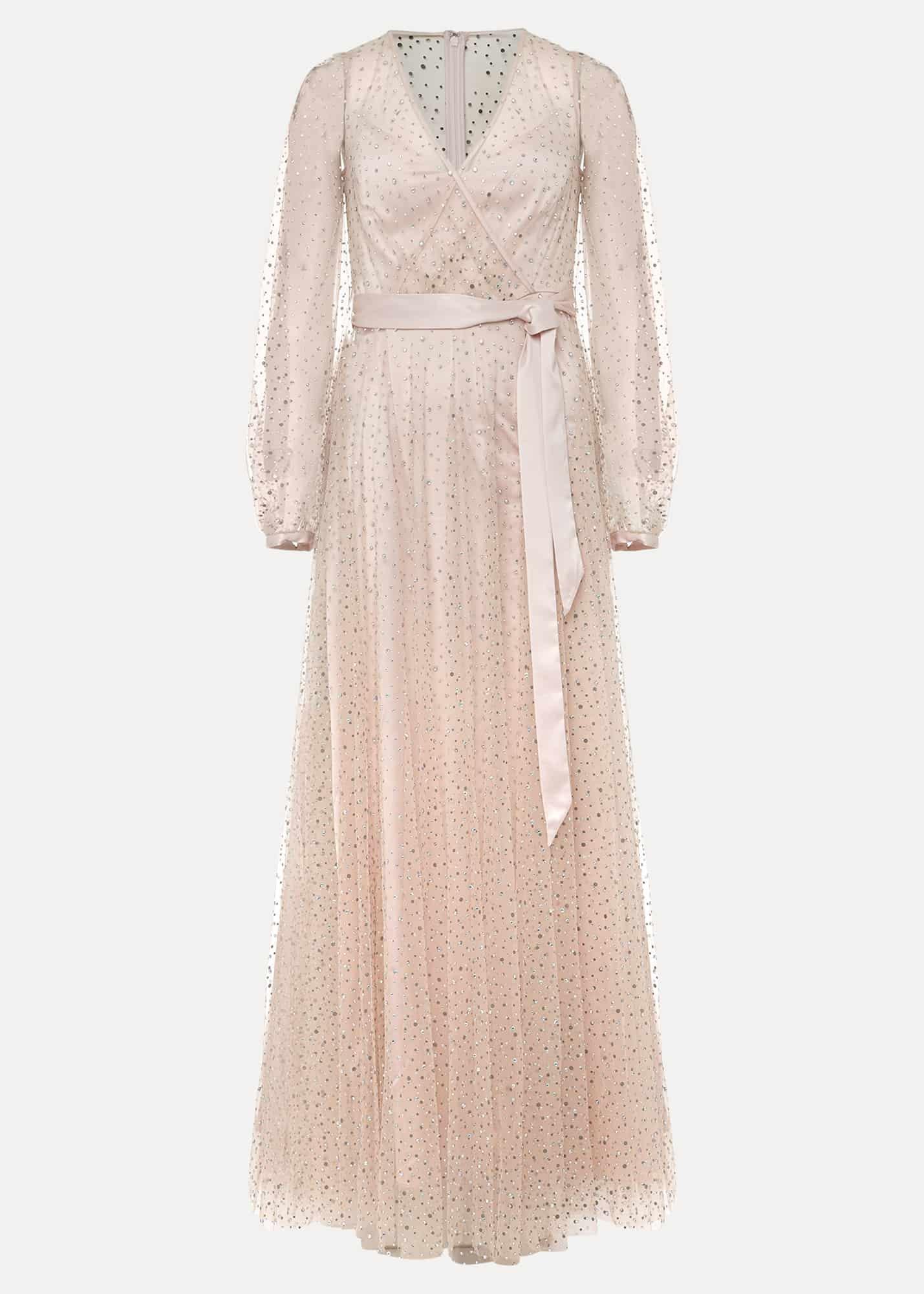 Ashley Embellished Sheer Maxi Dress