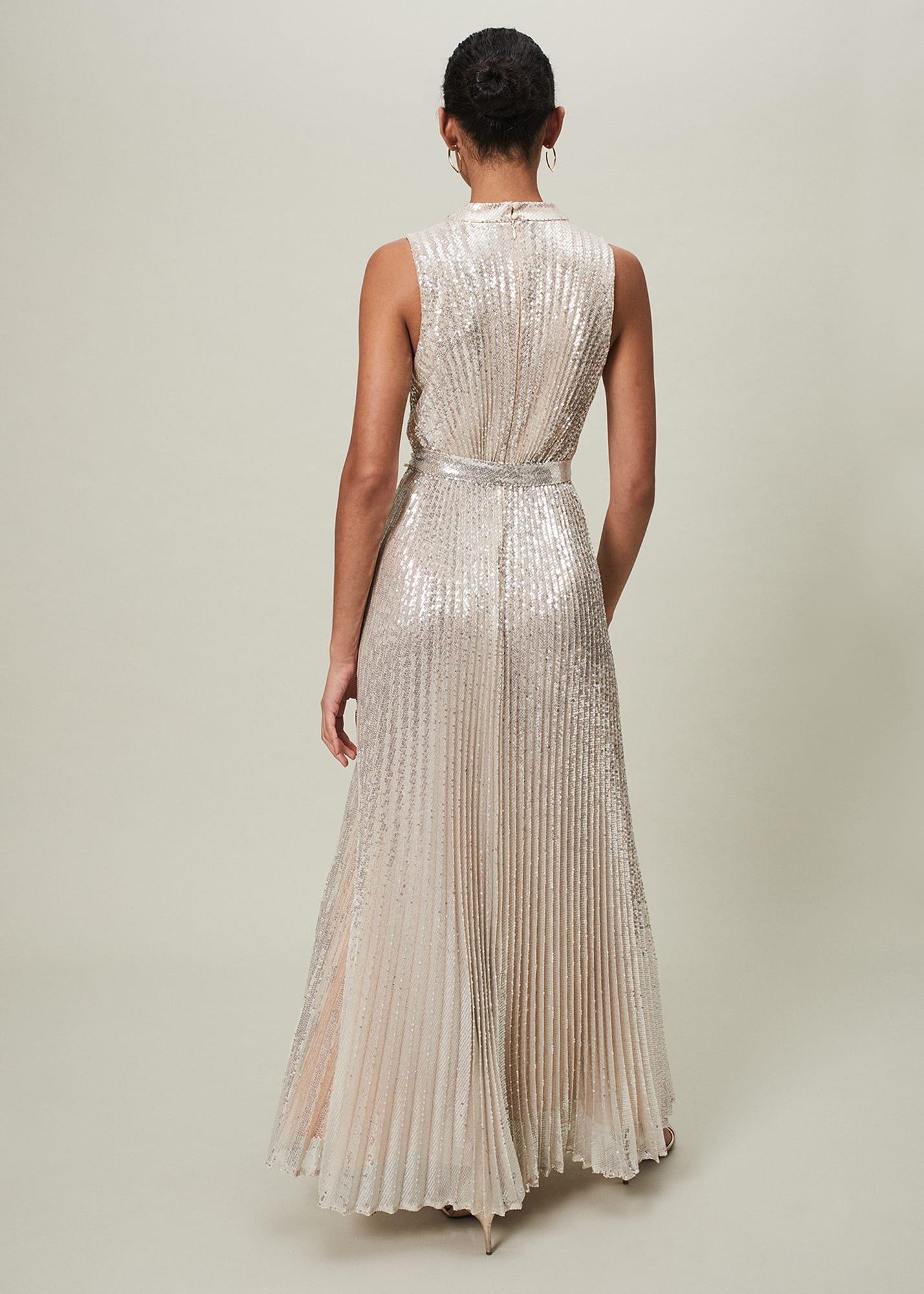 Simara Sequin Maxi Dress
