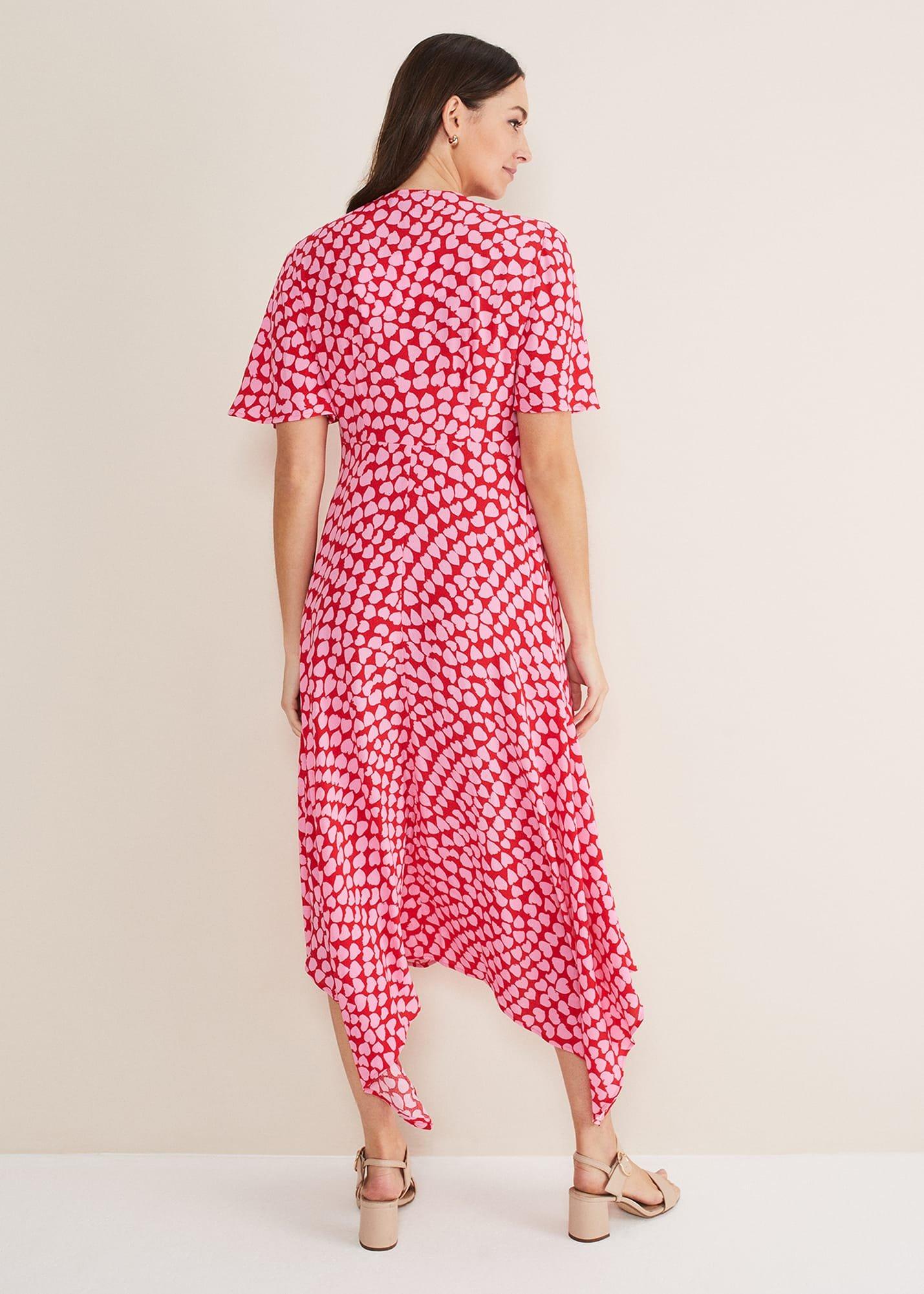 Darcie Heart Midi Dress