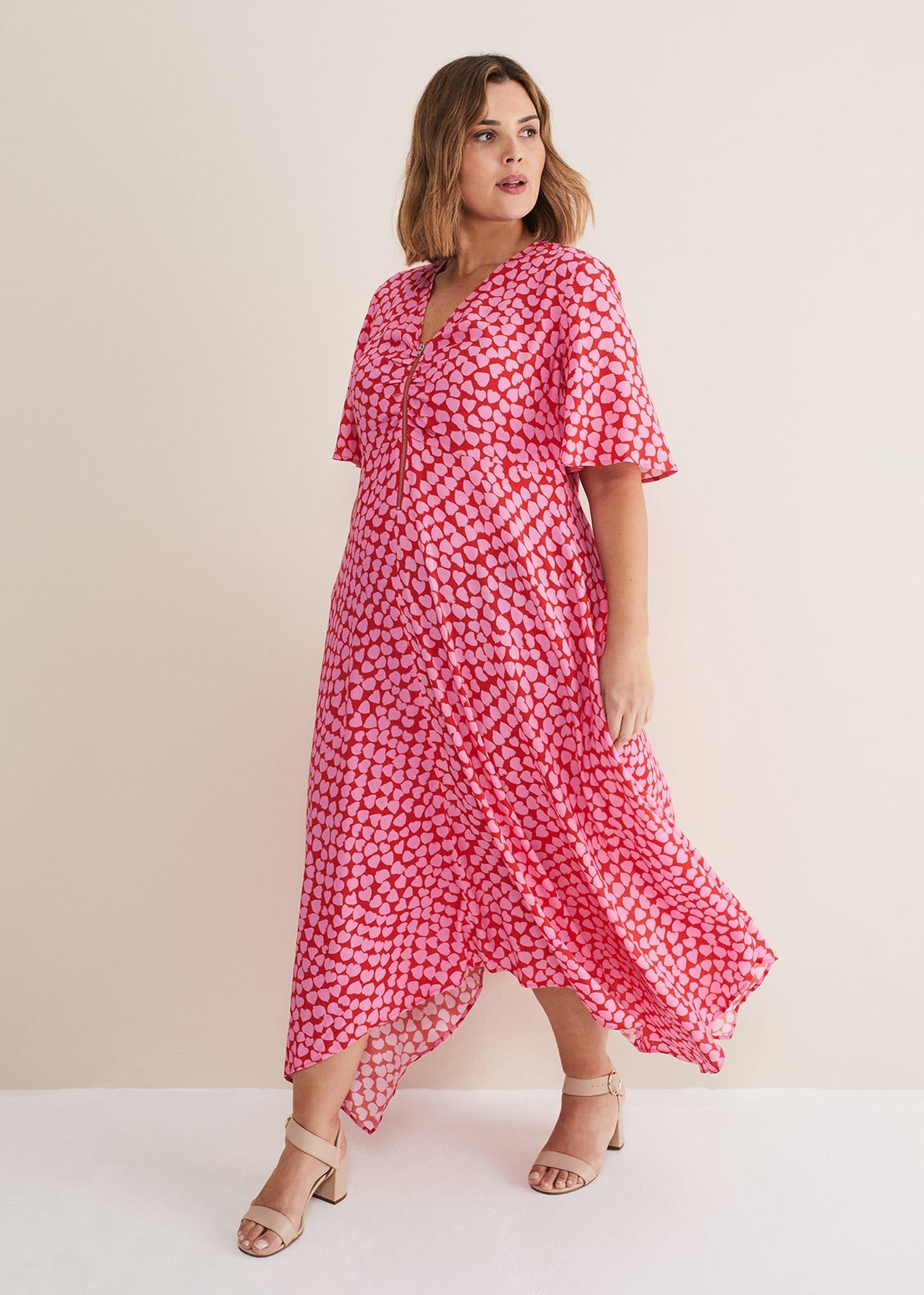 Darcie Heart Midi Dress