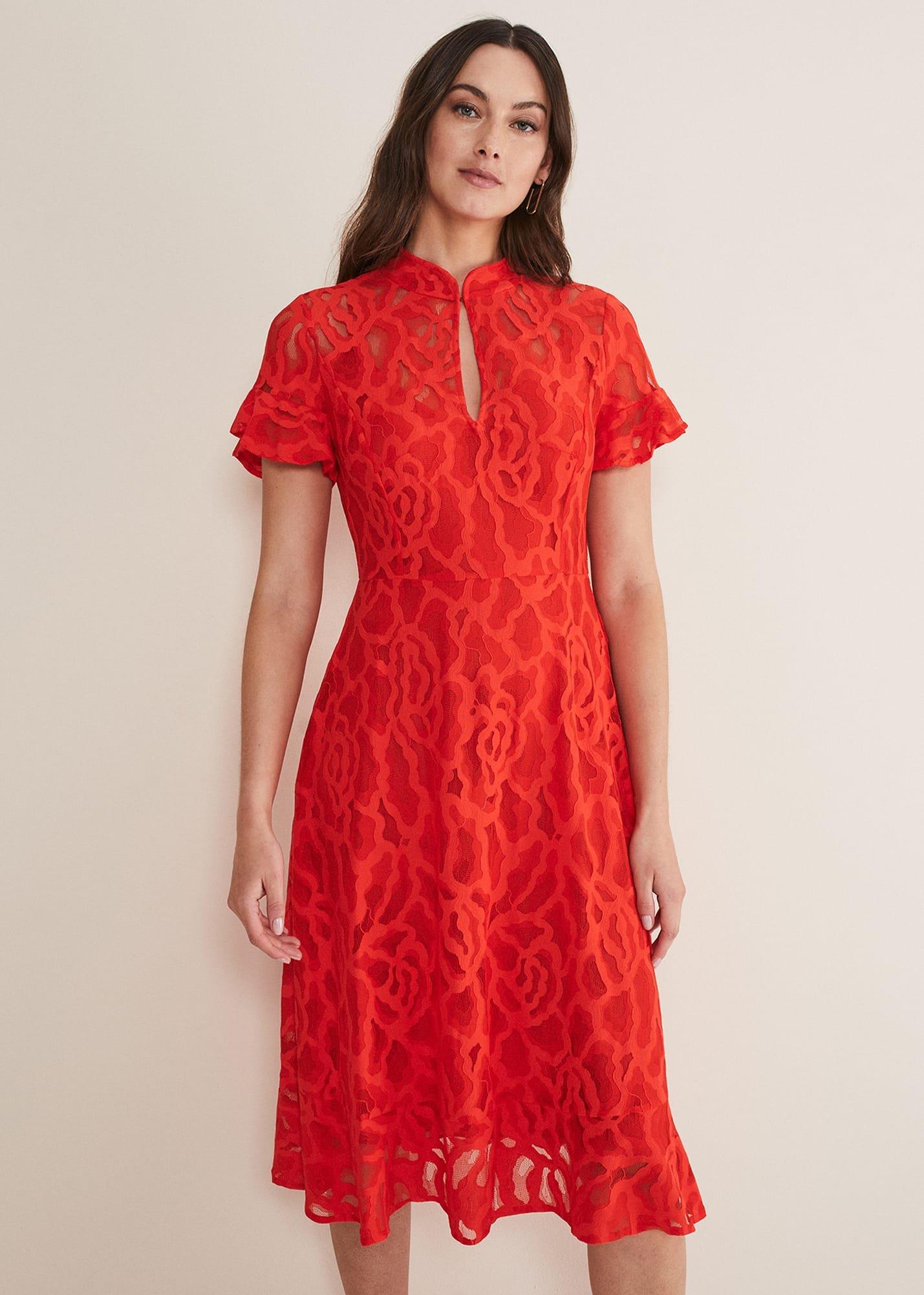 Lulu Lace Midi Dress