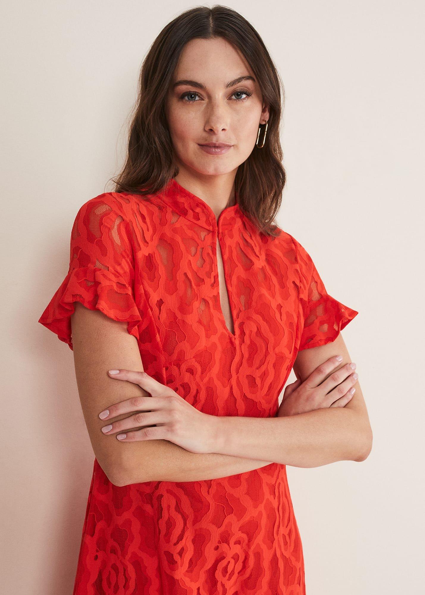 Lulu Lace Midi Dress