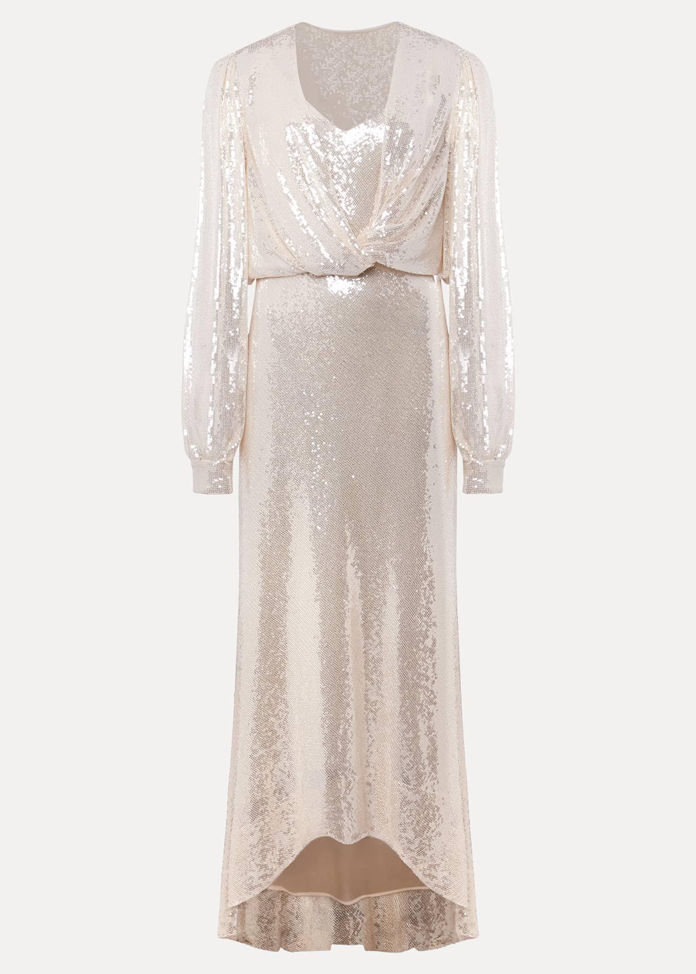Jamila Sequin Overlay Maxi Dress