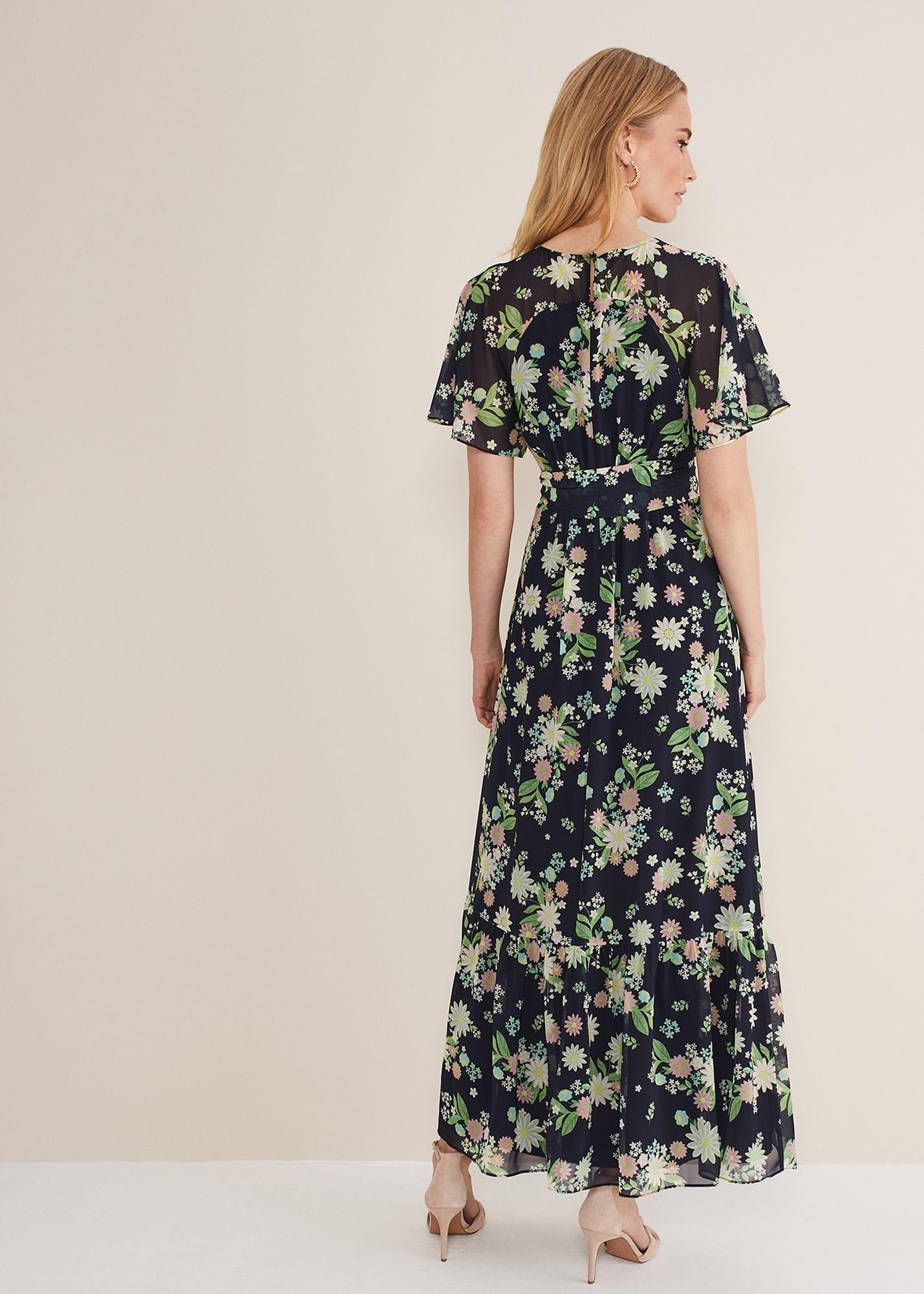 Georgie Floral Tiered Maxi Dress