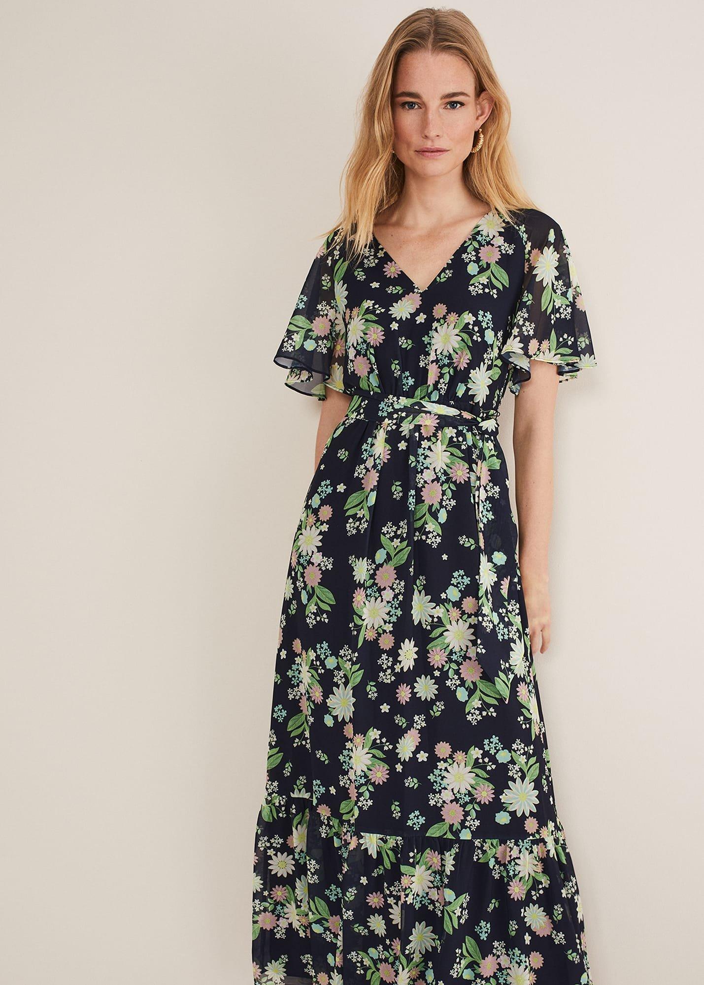 Georgie Floral Tiered Maxi Dress