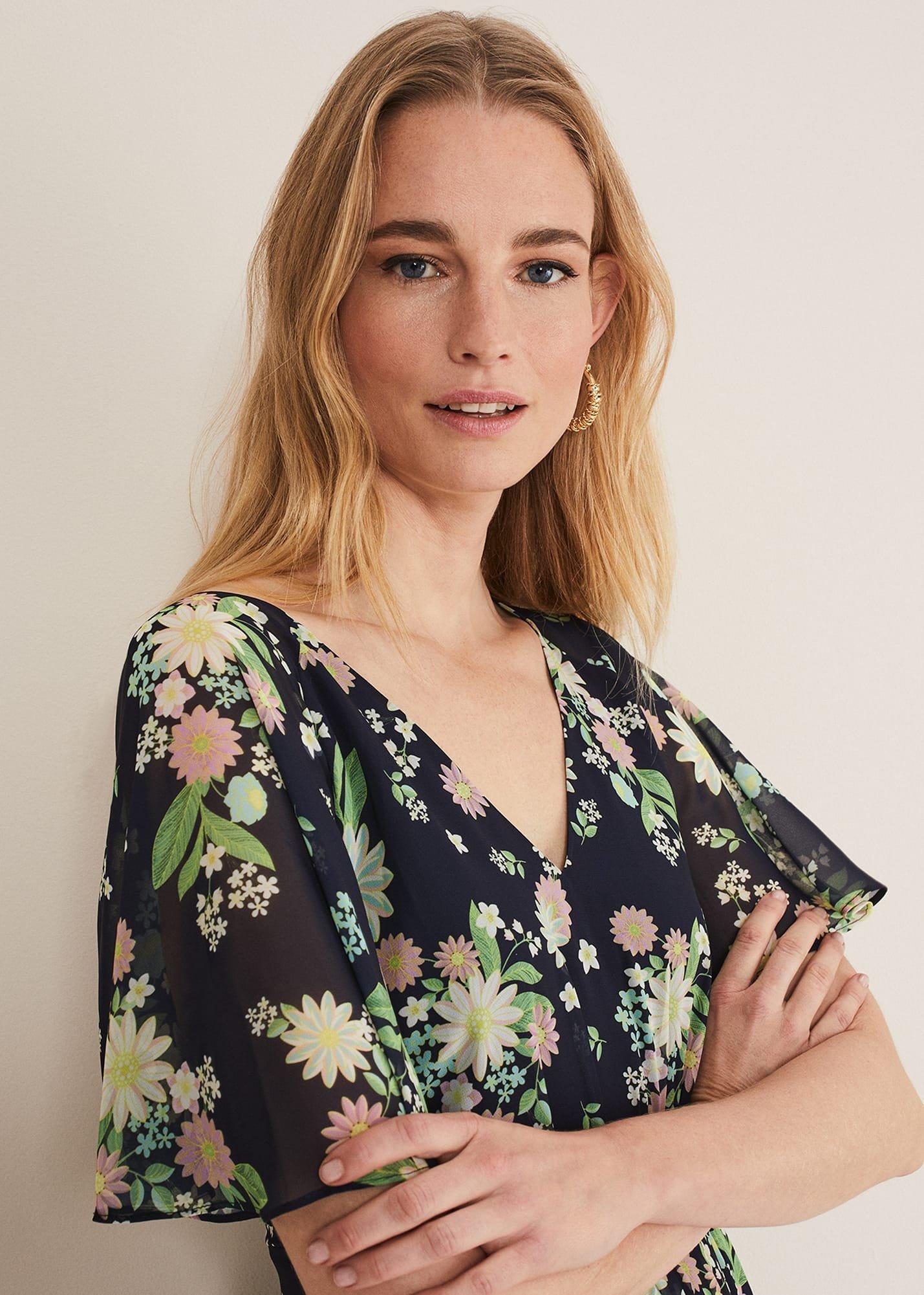 Georgie Floral Tiered Maxi Dress