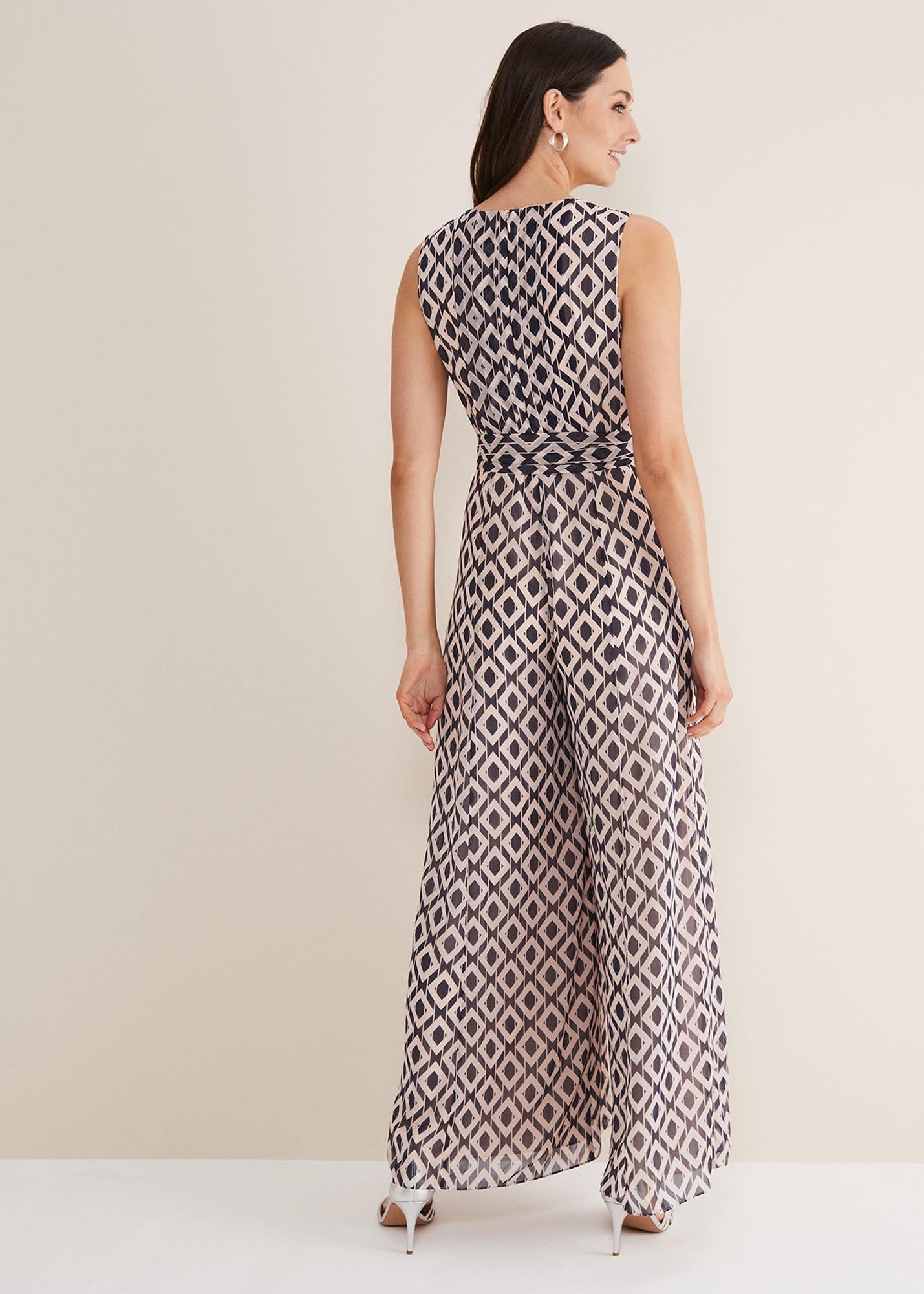 Janine Geo Wide Leg Jumpsuit