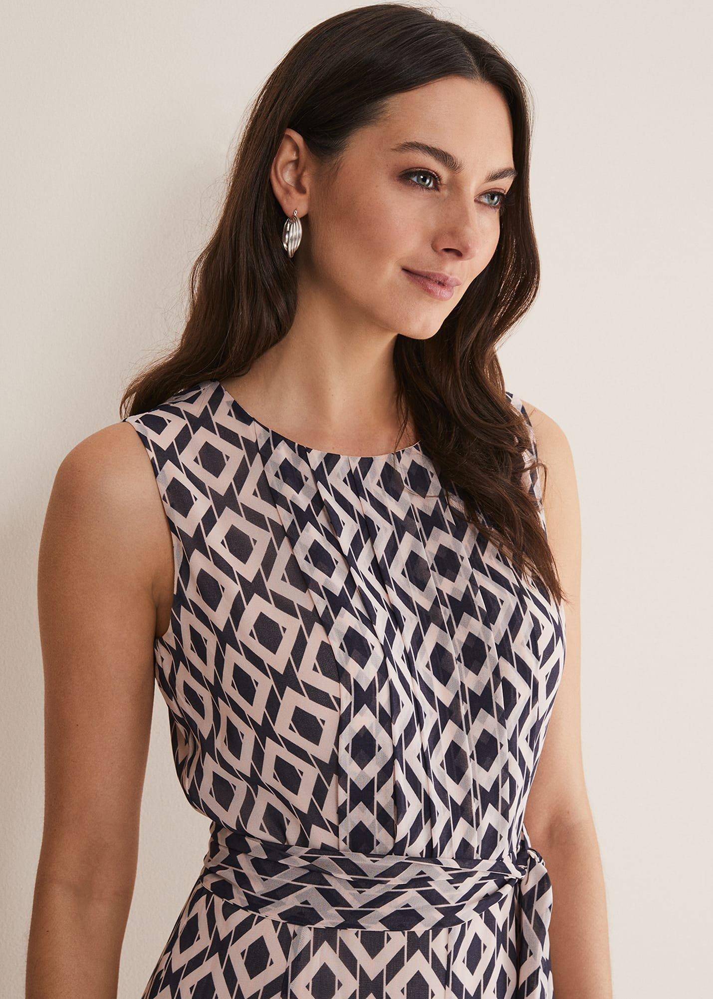 Janine Geo Wide Leg Jumpsuit