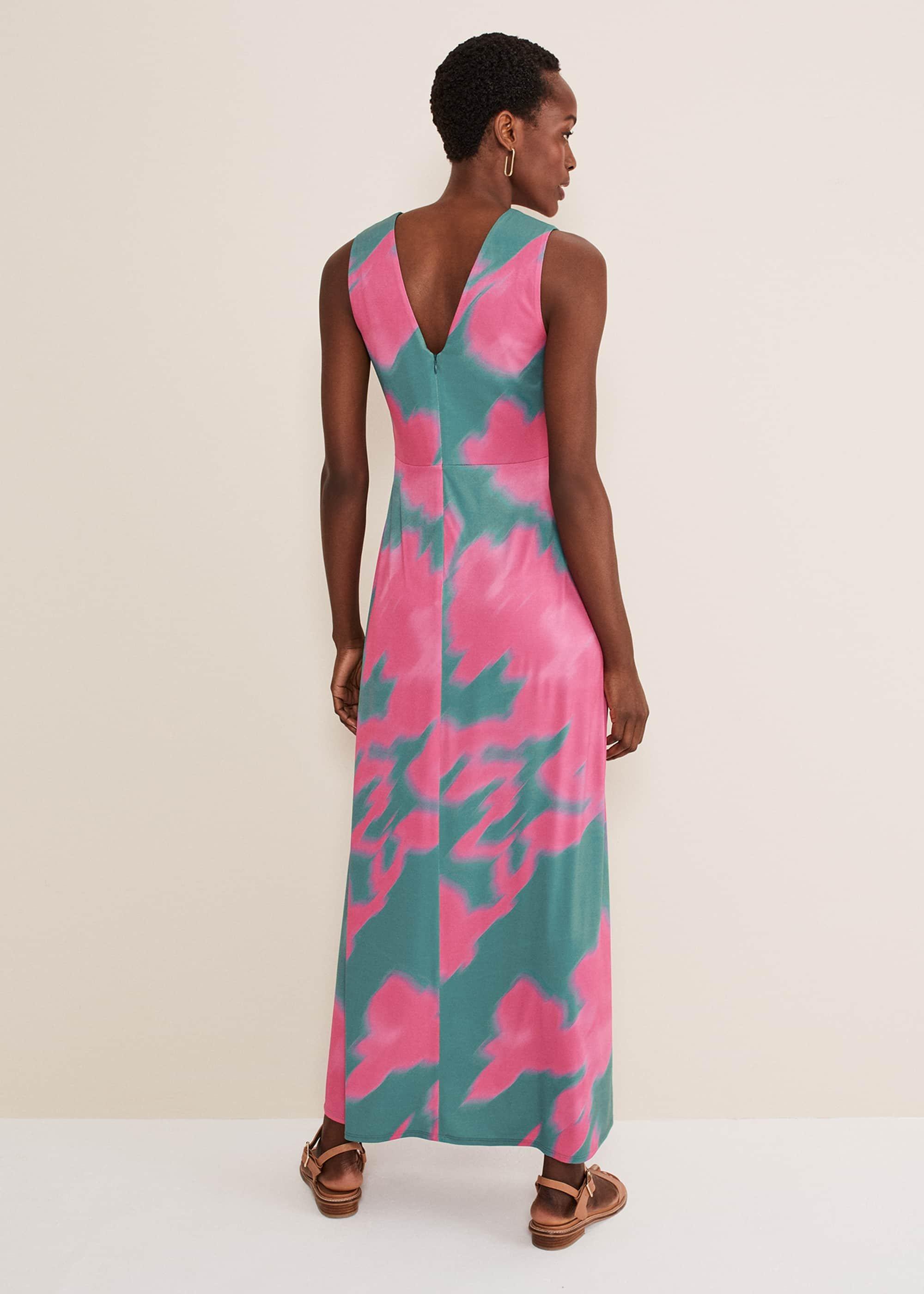 Madison Abstract Maxi Dress
