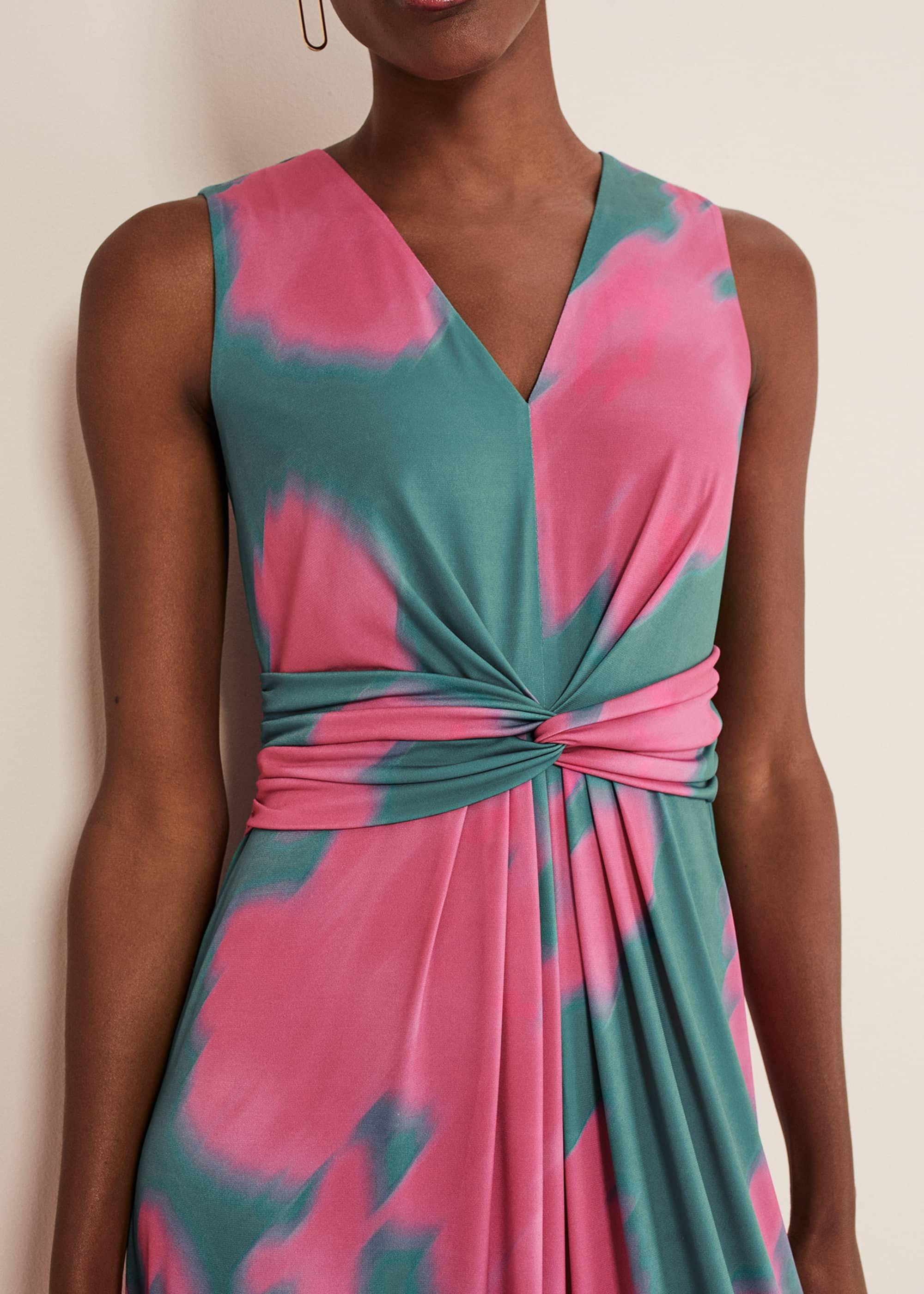 Madison Abstract Maxi Dress