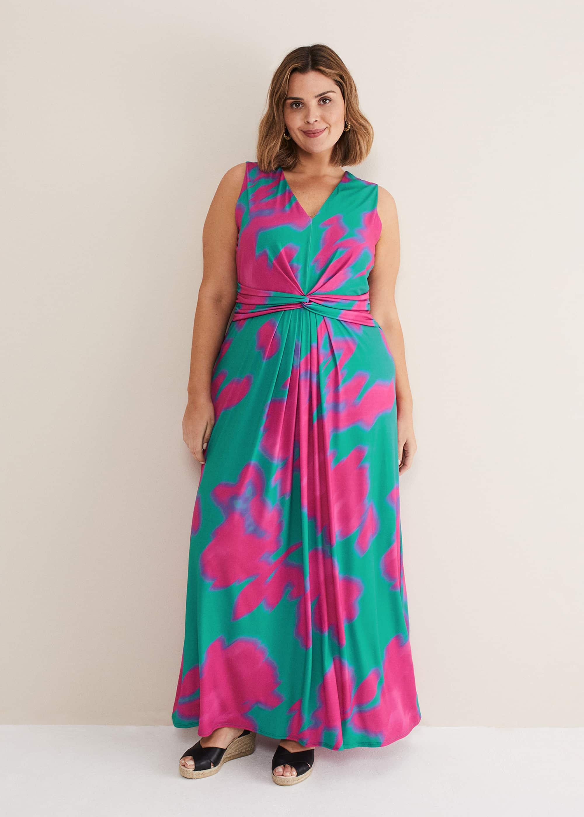 Madison Abstract Maxi Dress