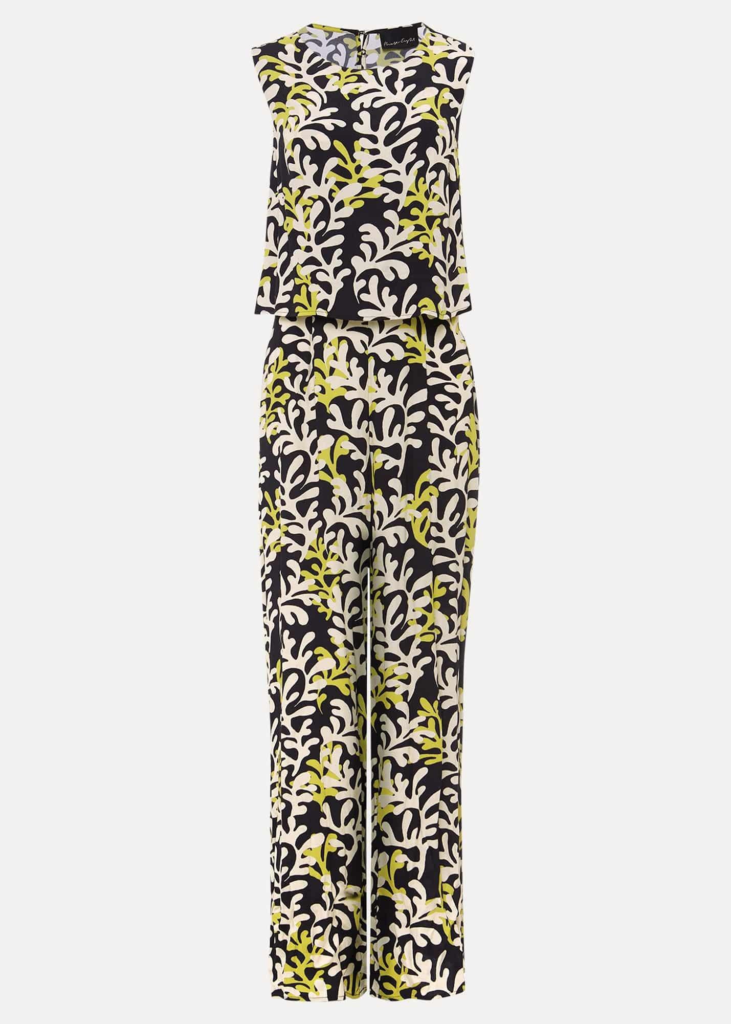 Aubrey Abstract Wide Leg Jumpsuit