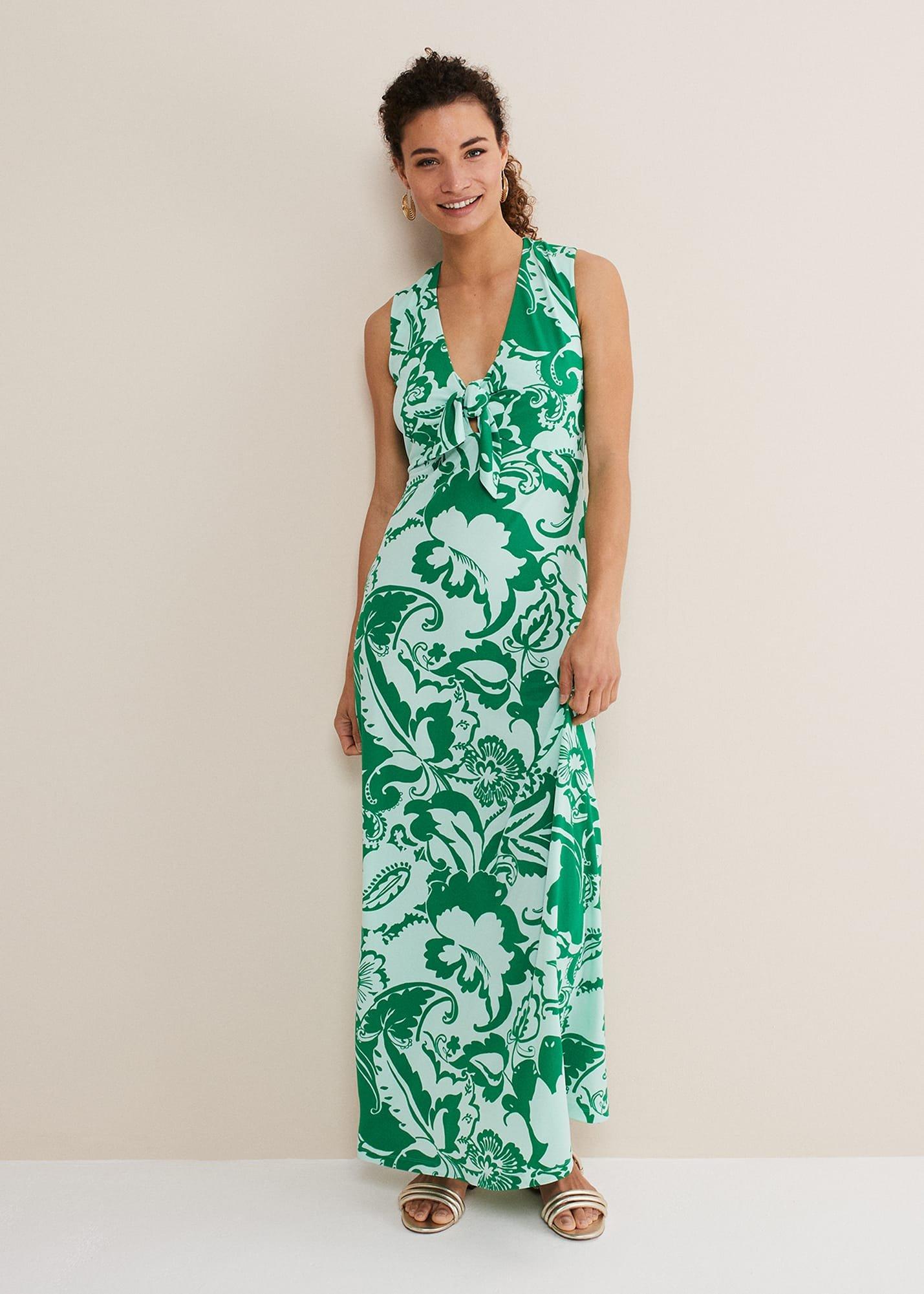 Asiya Paisley Jersey Maxi Dress