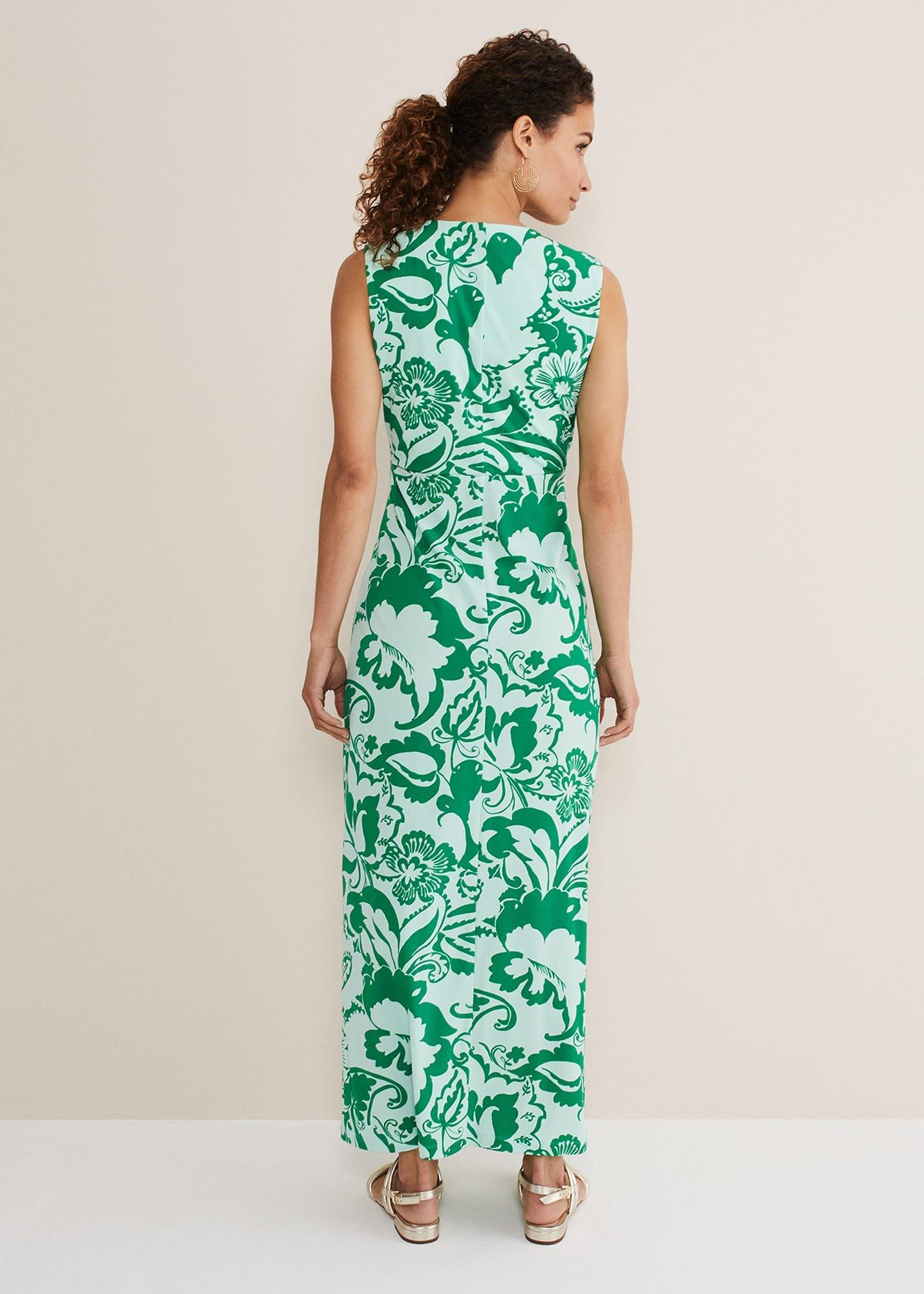 Asiya Paisley Jersey Maxi Dress