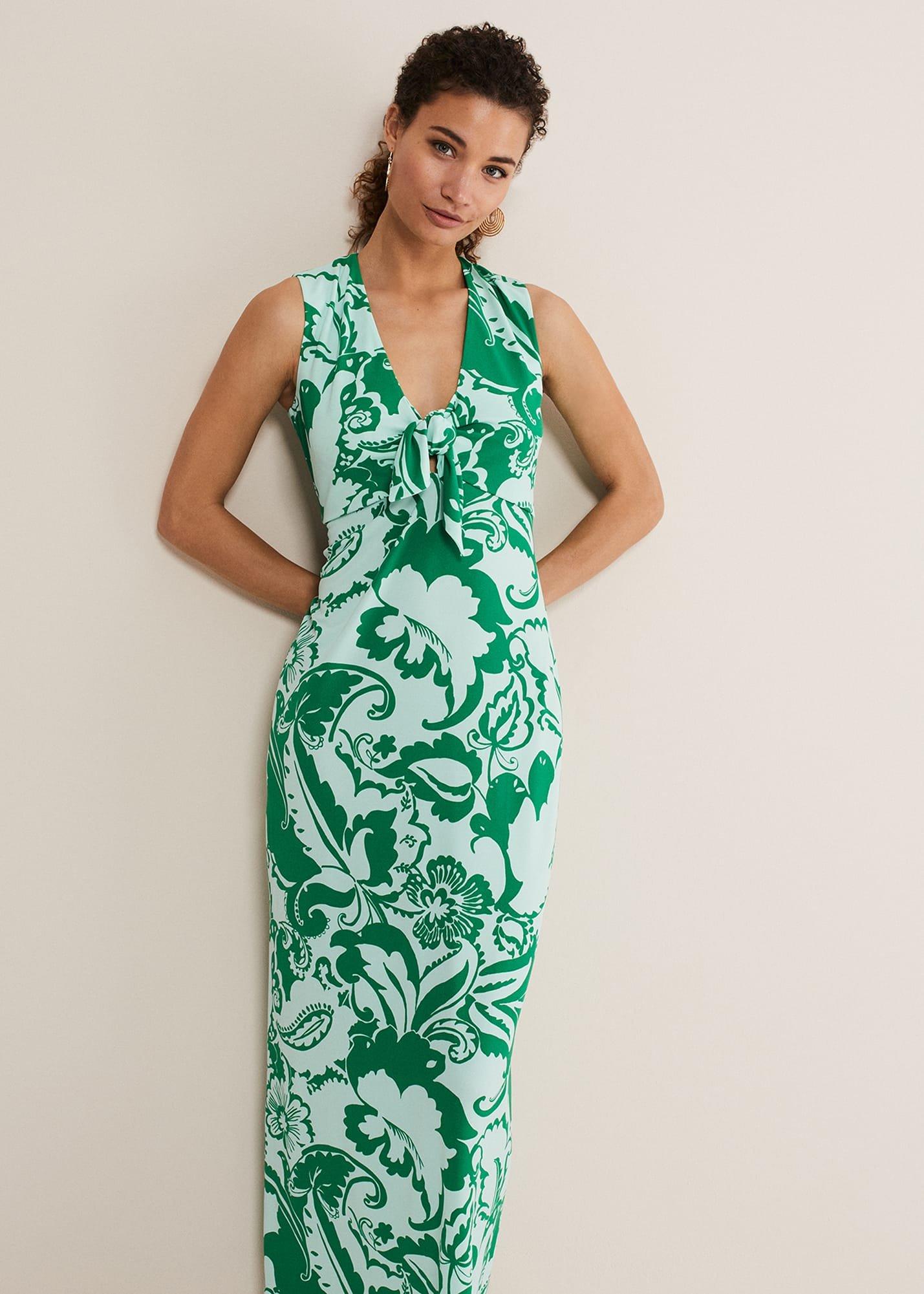 Asiya Paisley Jersey Maxi Dress