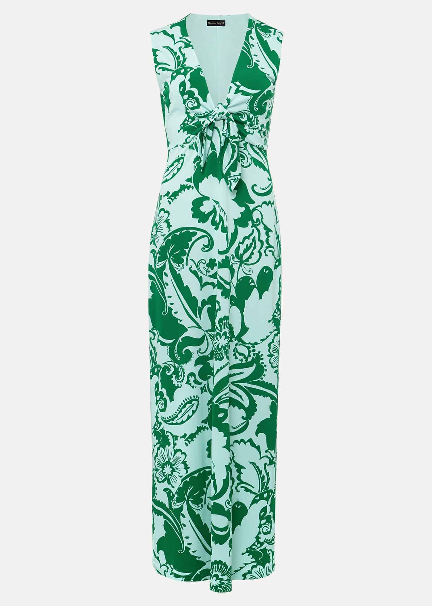 Asiya Paisley Jersey Maxi Dress