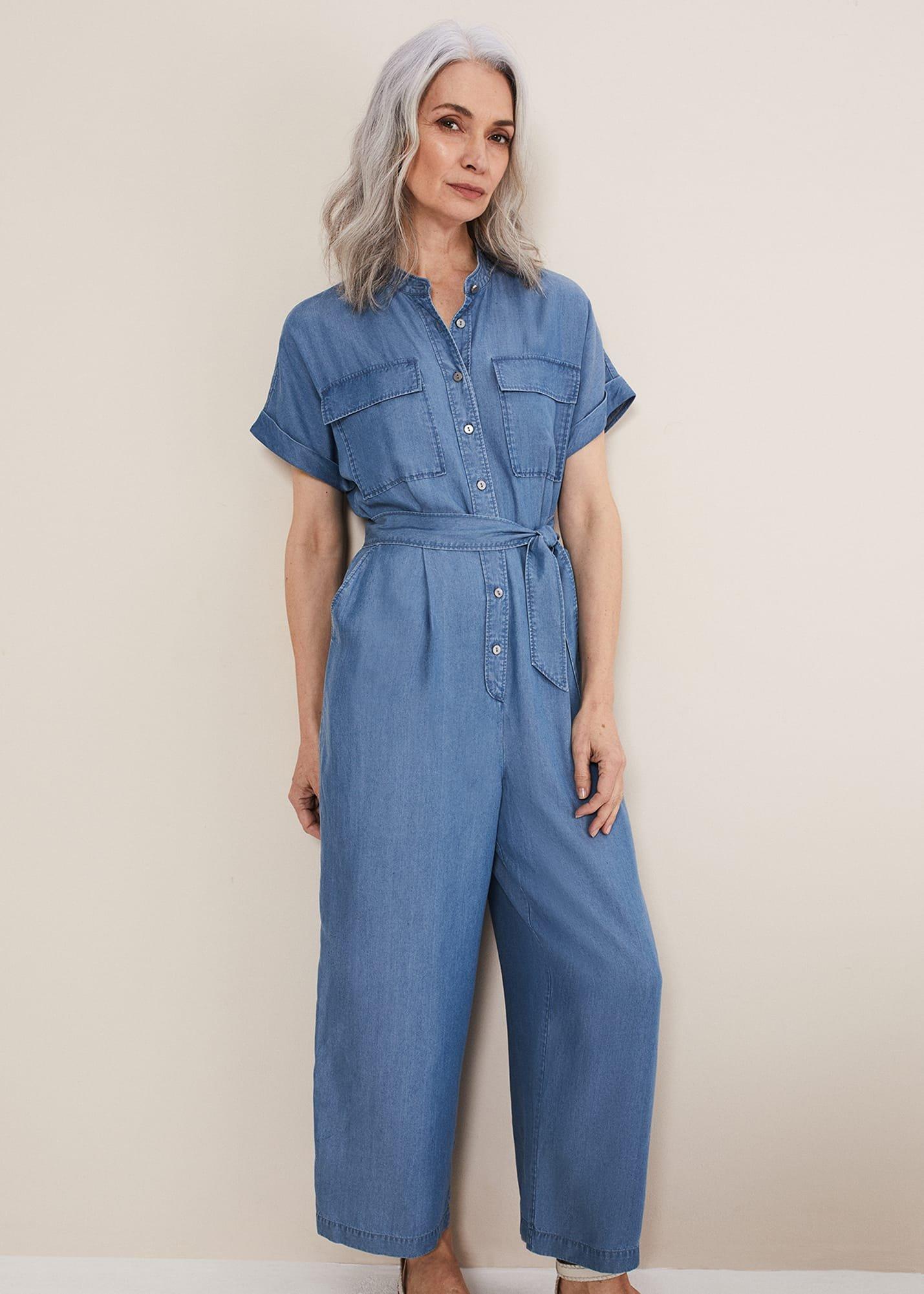 Lyla Blue Wide Leg Jumpsuit