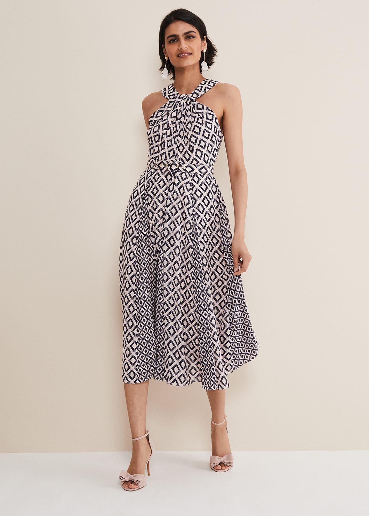 Ember Geo Midi Dress