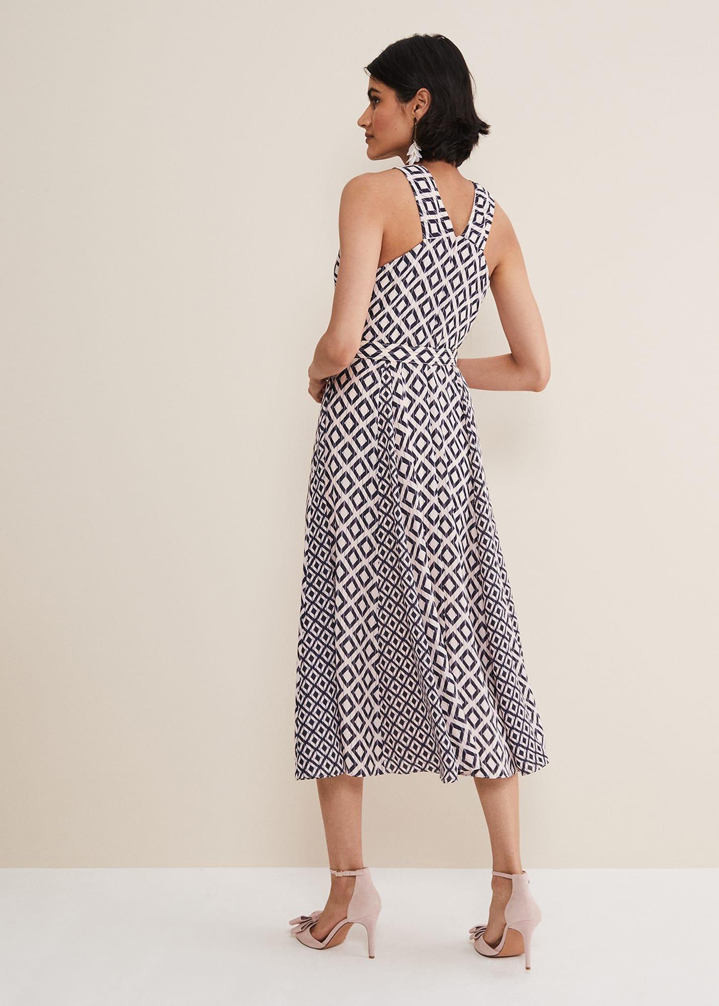 Ember Geo Midi Dress