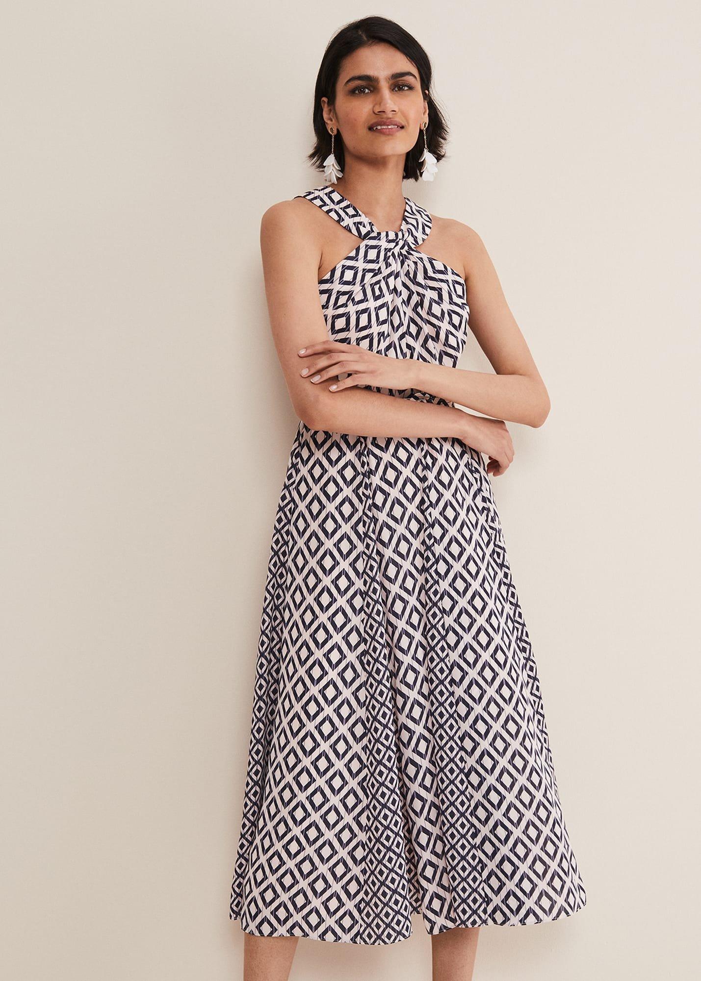 Ember Geo Midi Dress