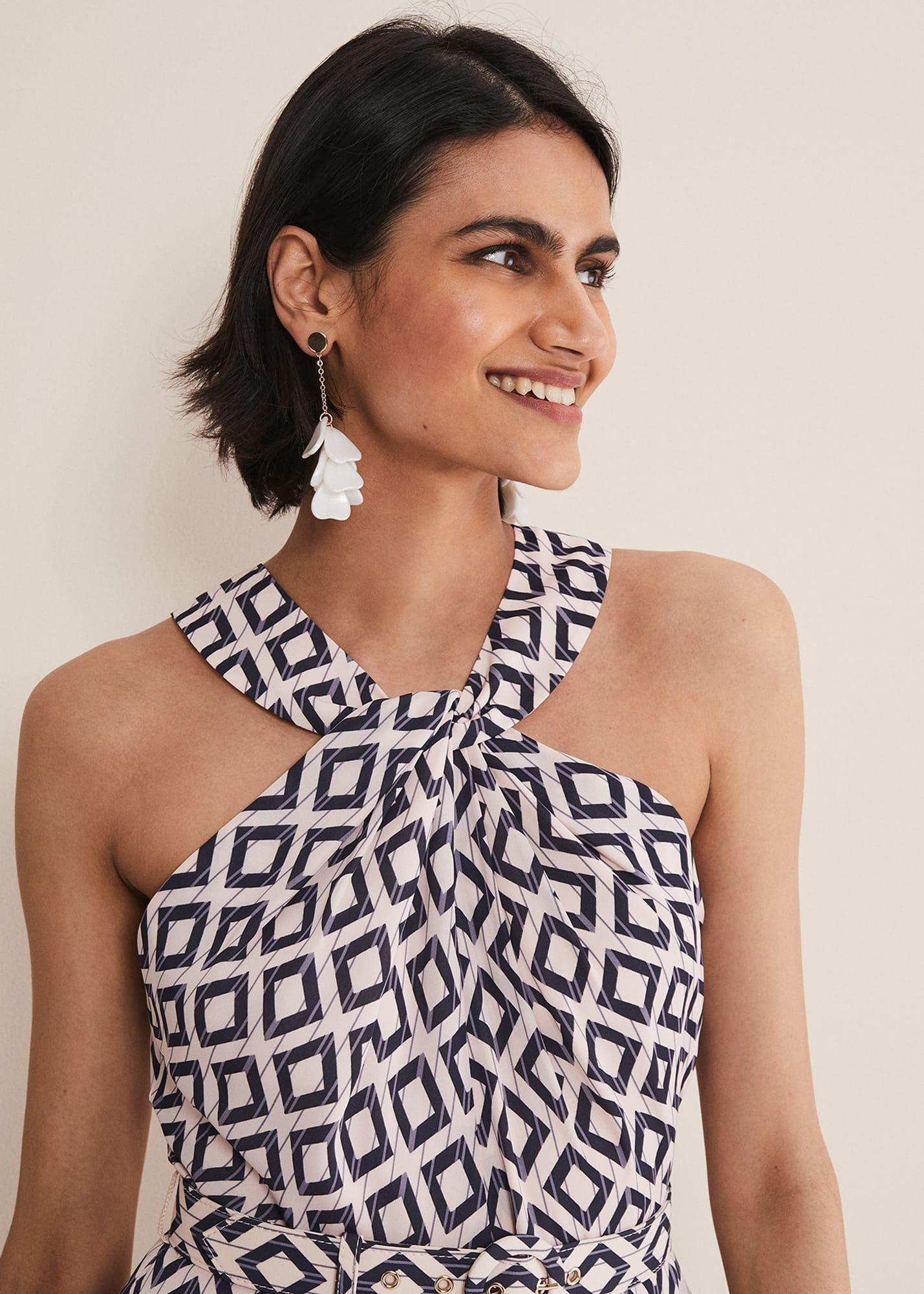 Ember Geo Midi Dress