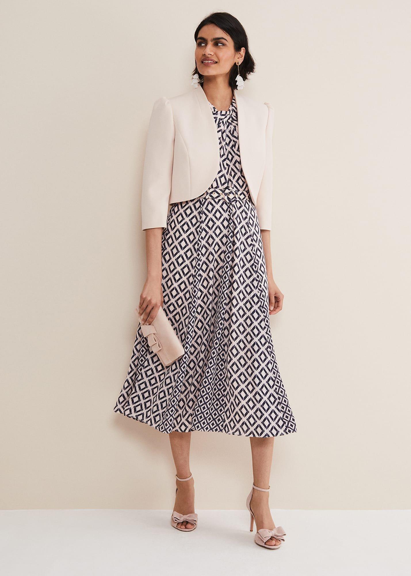 Ember Geo Midi Dress