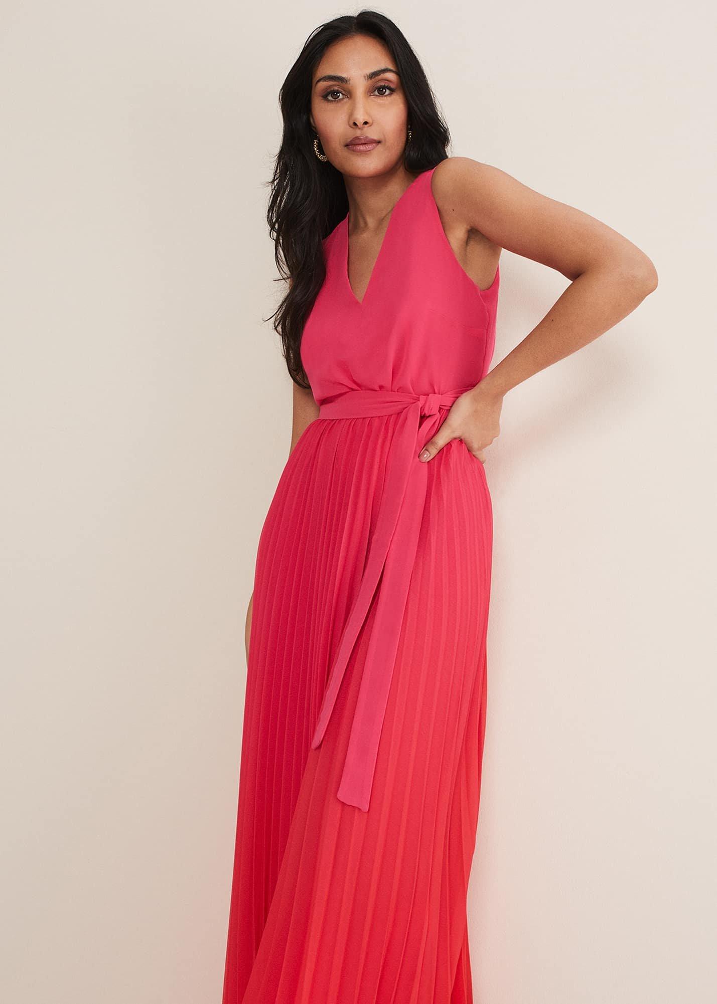 Petite Piper Ombre Maxi  Dress