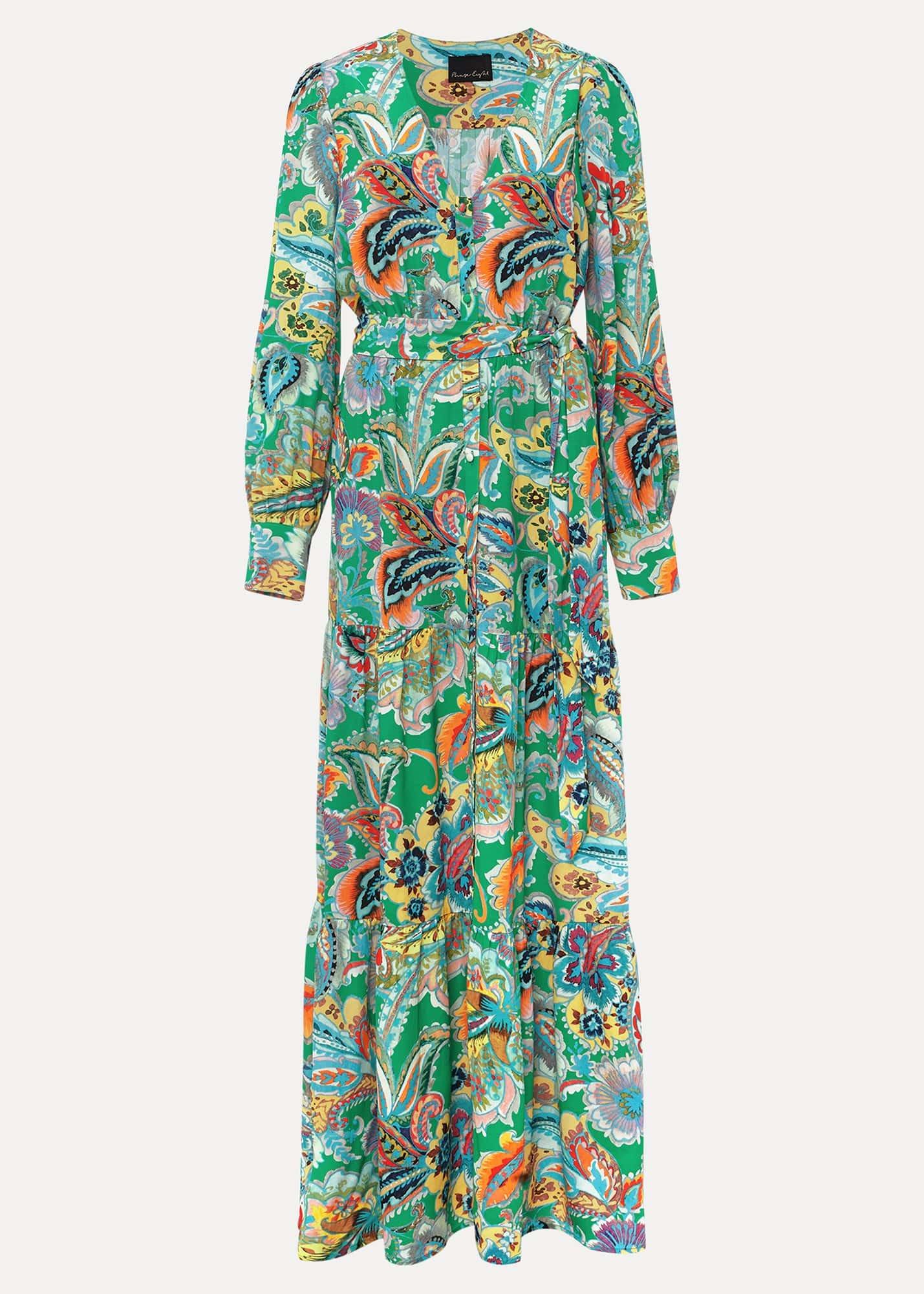 Azalia Paisley Maxi Dress