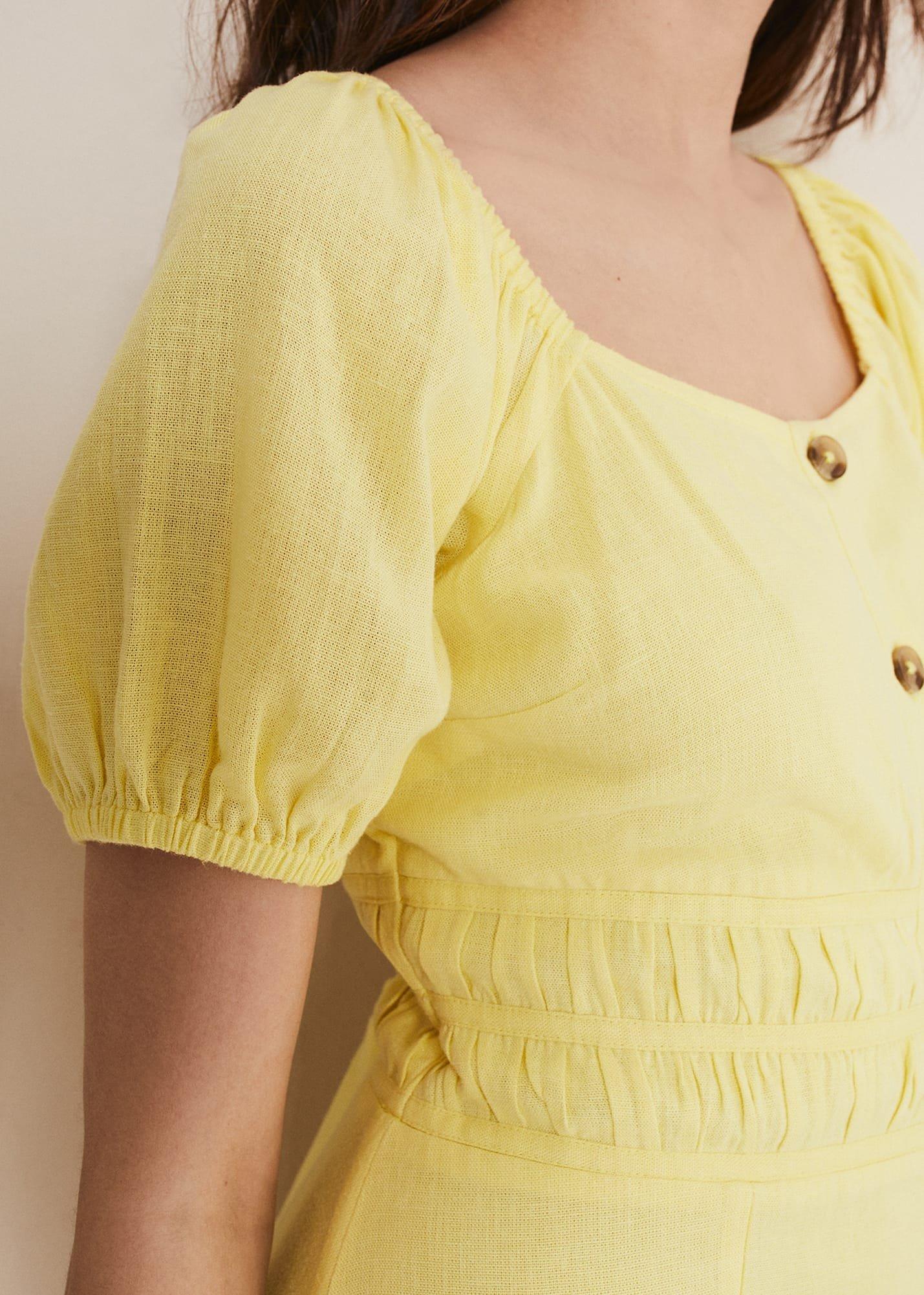 Maribella Linen Midi Dress