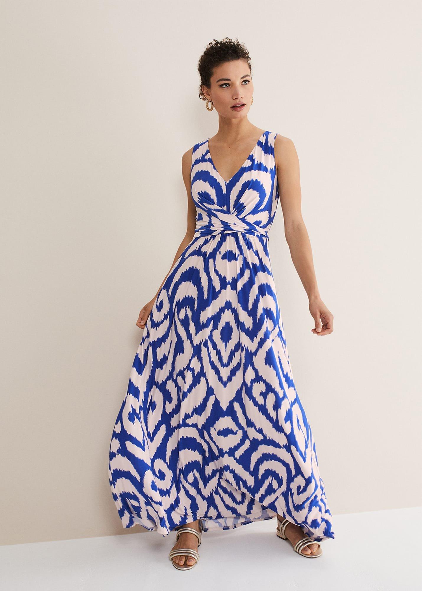 Artemis Jersey Print Maxi Dress
