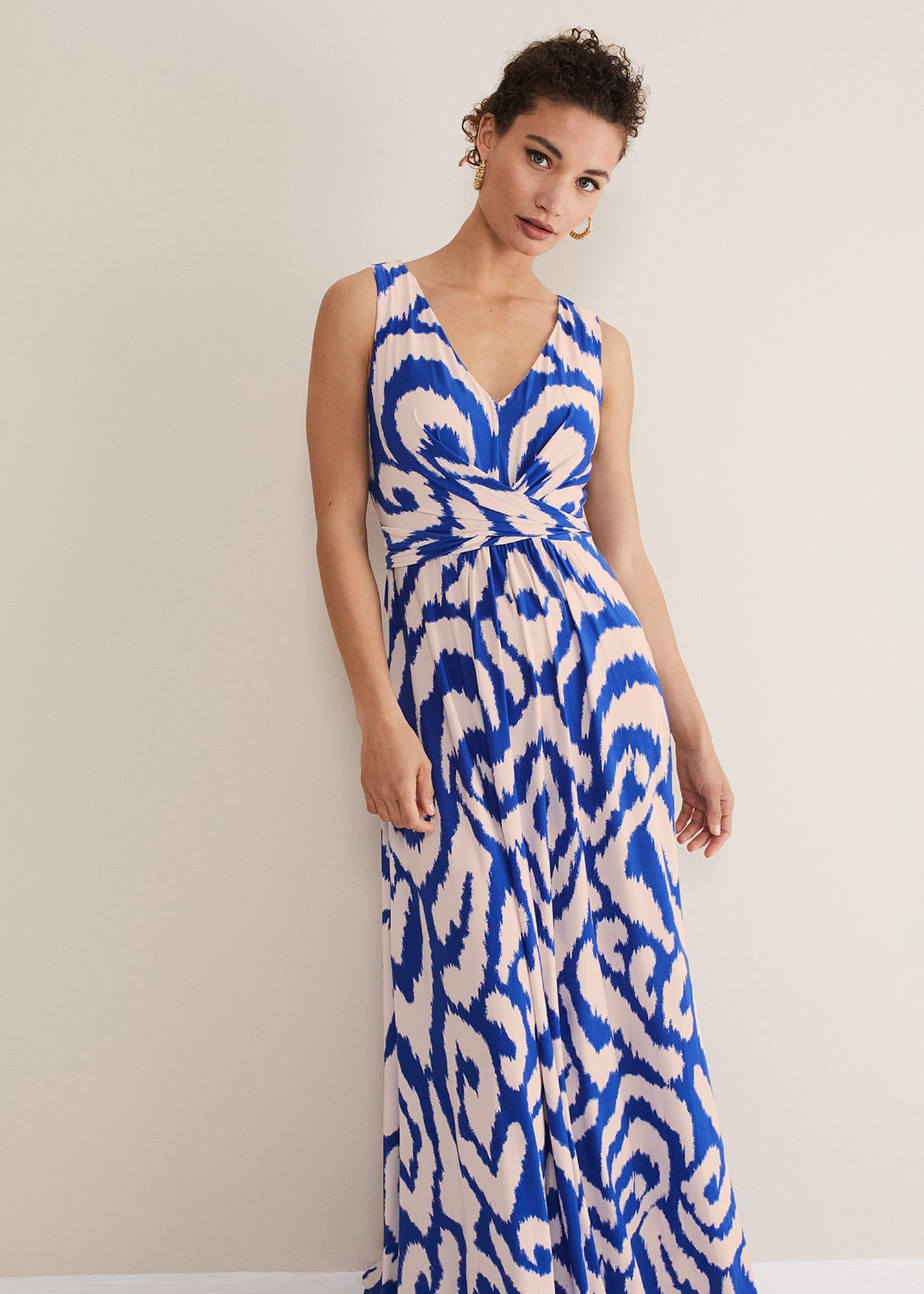 Artemis Jersey Print Maxi Dress