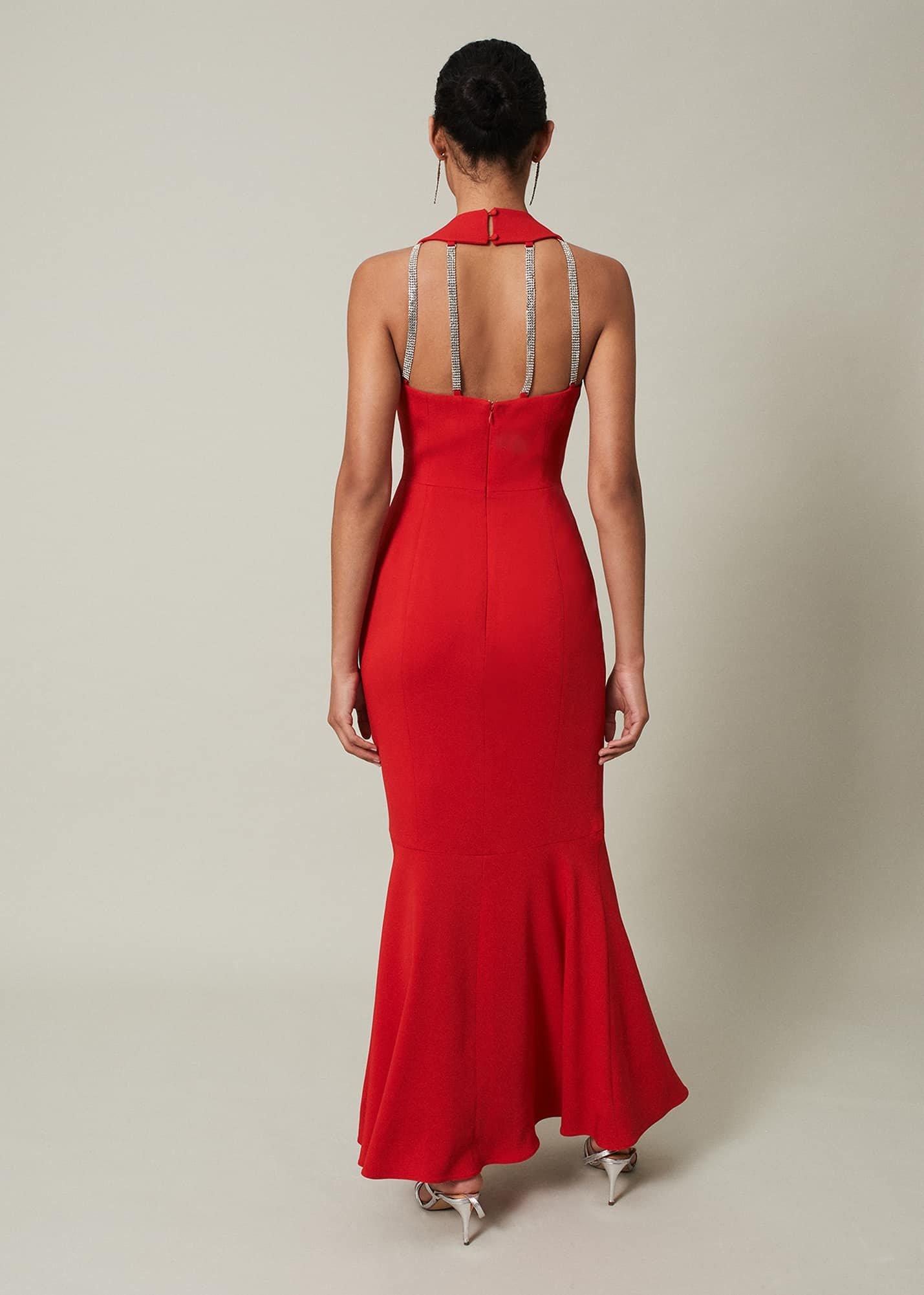 Pamela Ruffled Maxi Dress