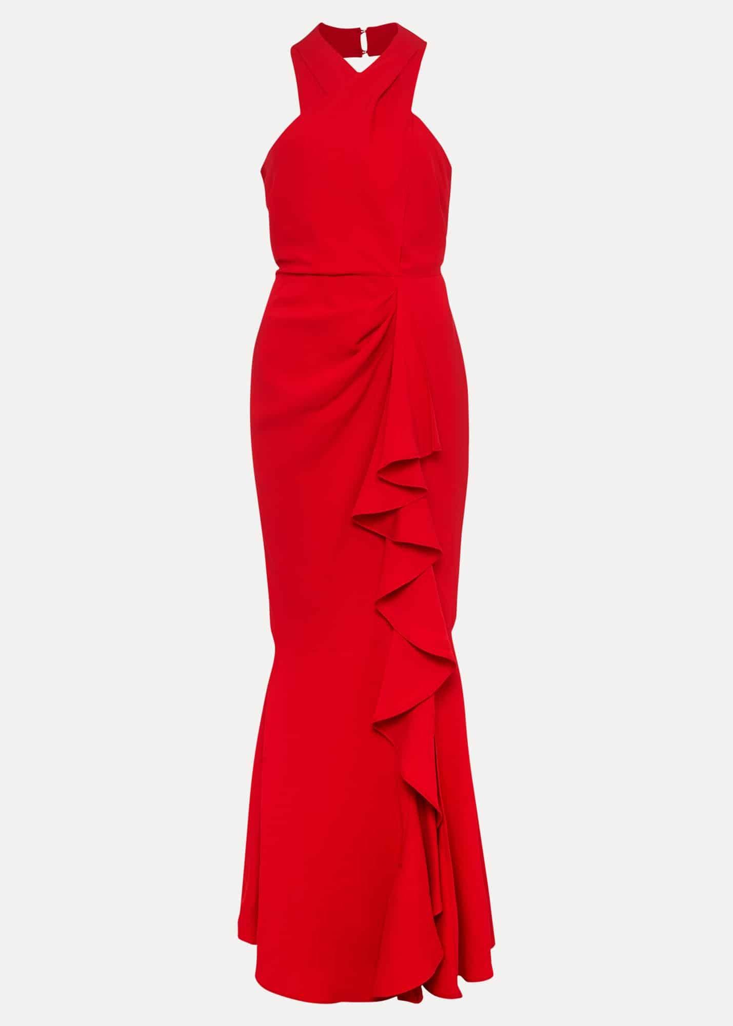 Pamela Ruffled Maxi Dress