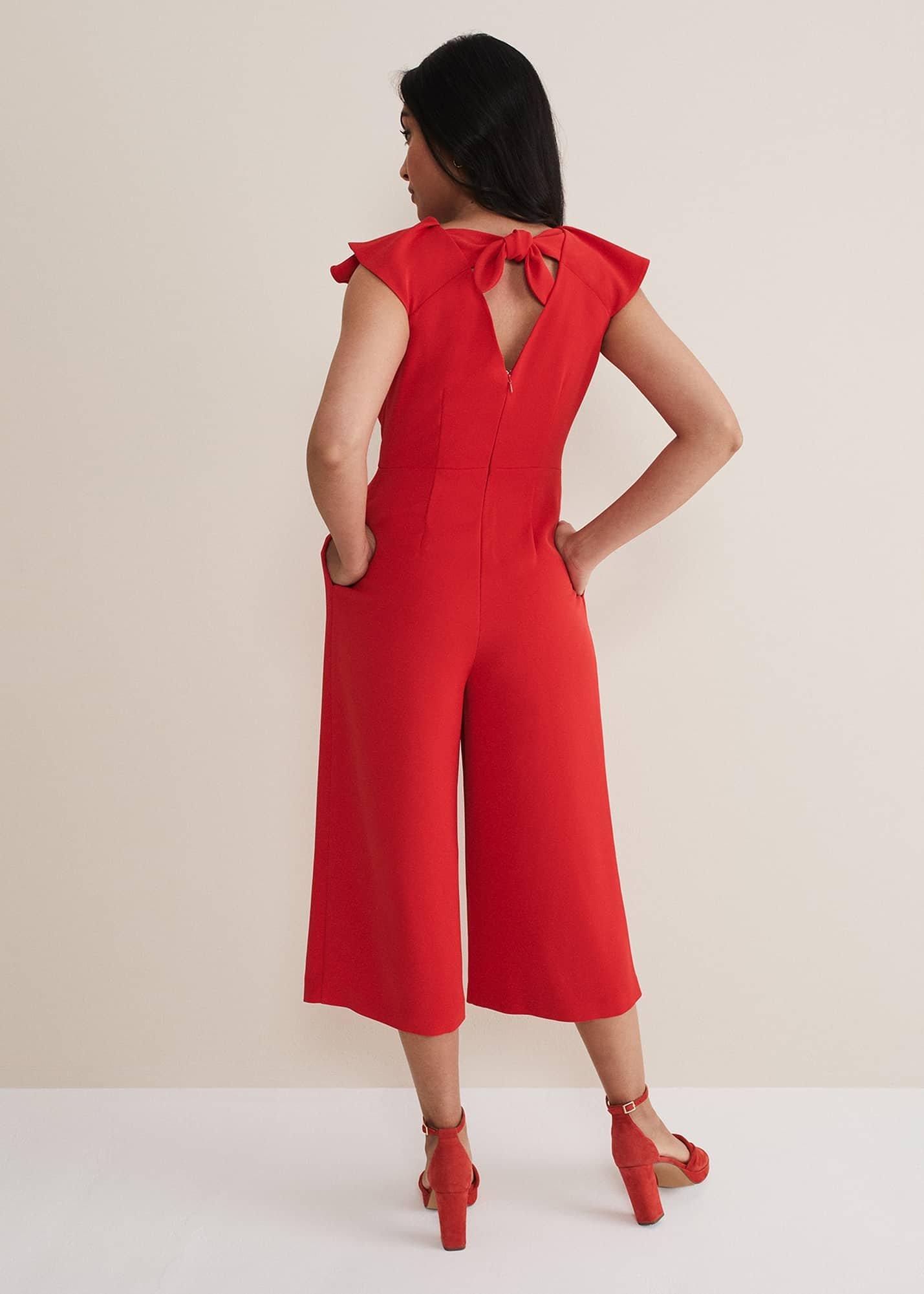 Petite Nicky Ruffle Jumpsuit