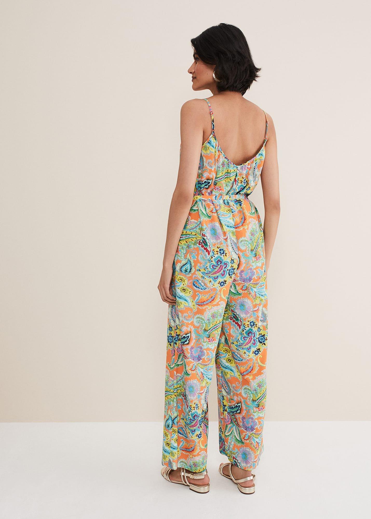 Lou Printed Paisley Boilersuit