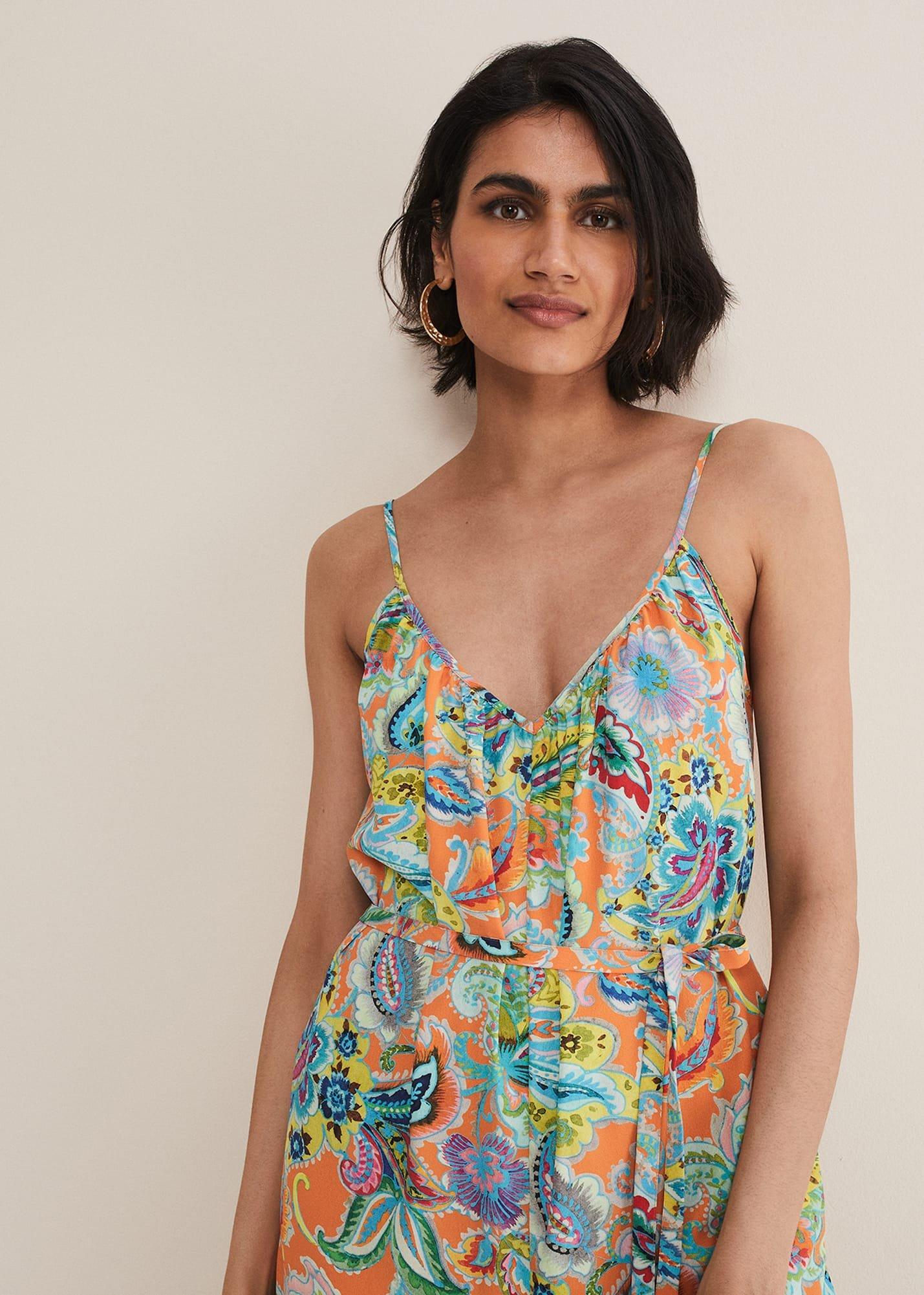 Lou Printed Paisley Boilersuit