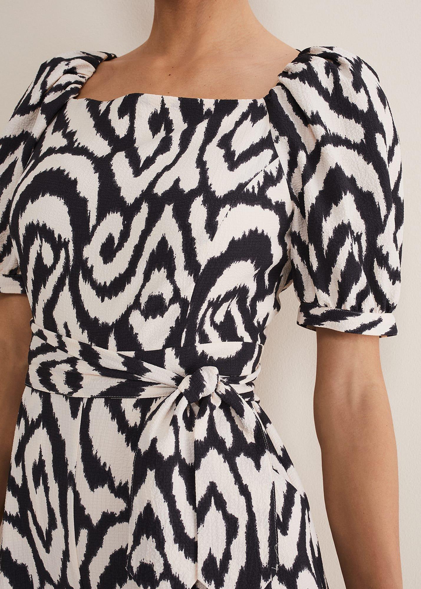 Sara Ikat Wide Leg Jumpsuit