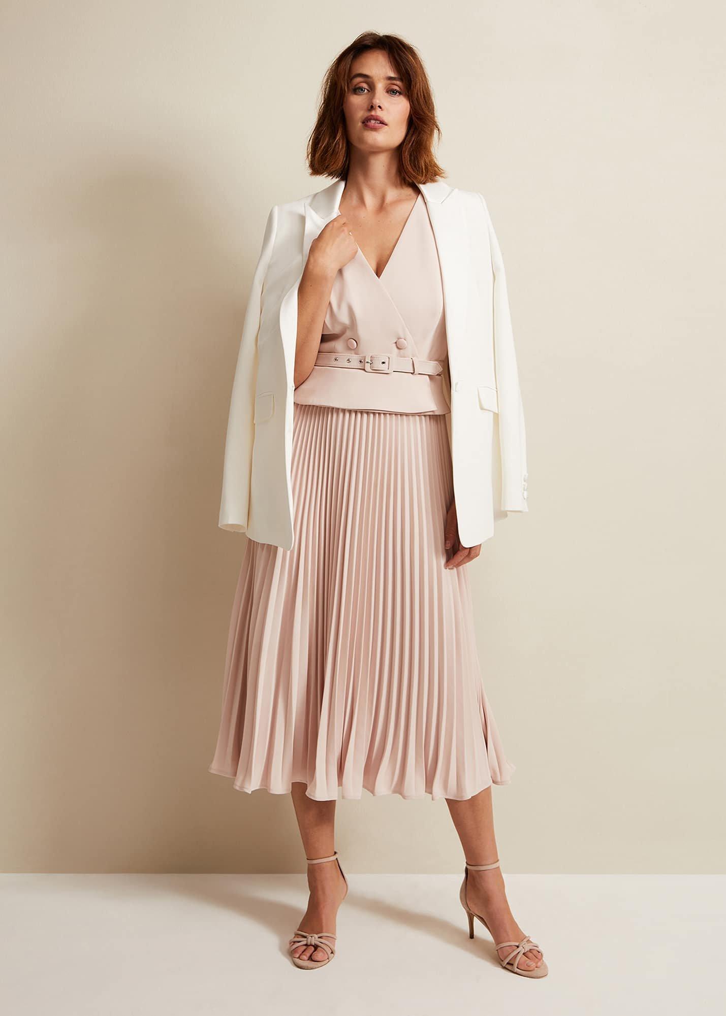 Hetty Pleated Dress