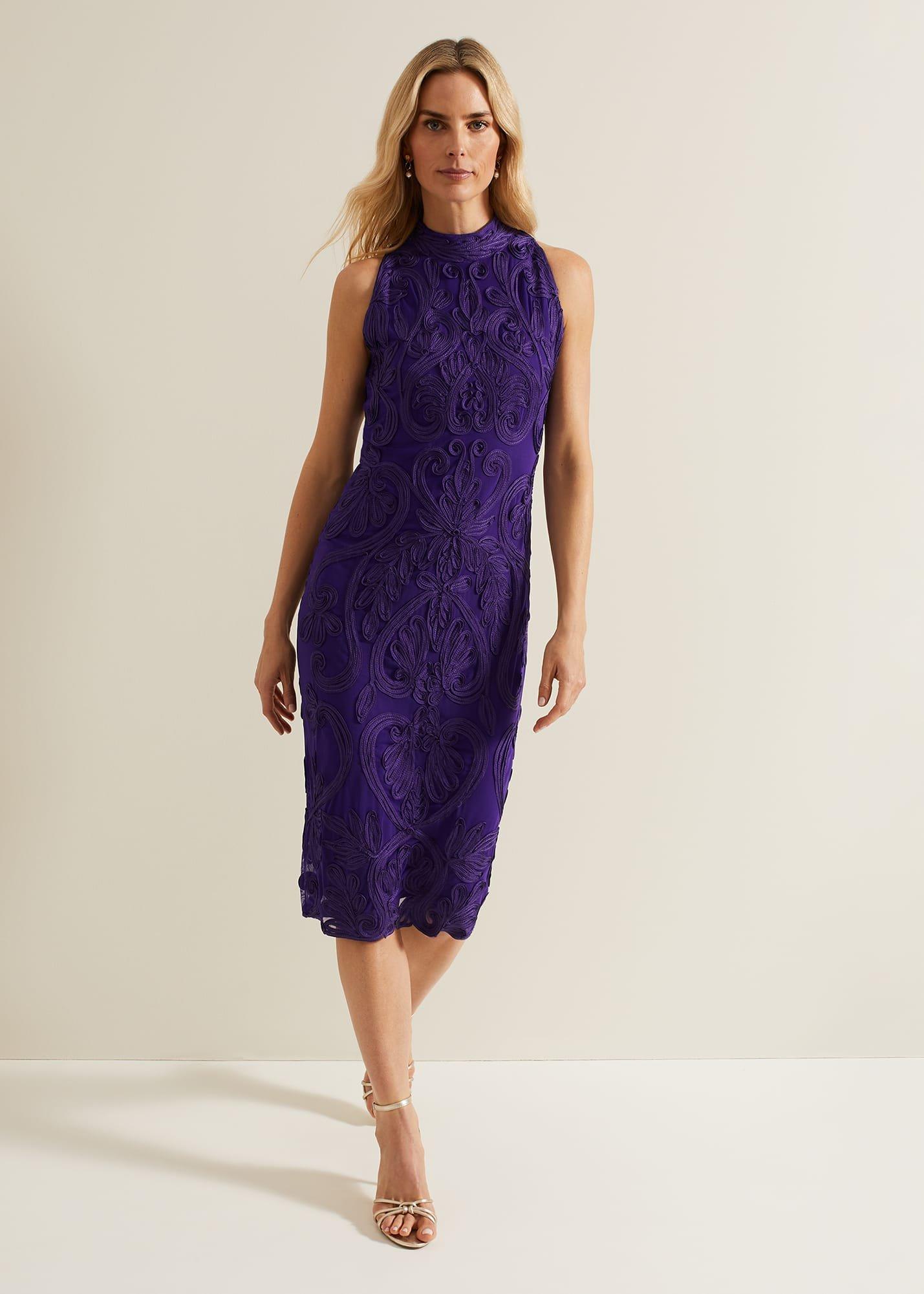 Andrea Tapework Dress
