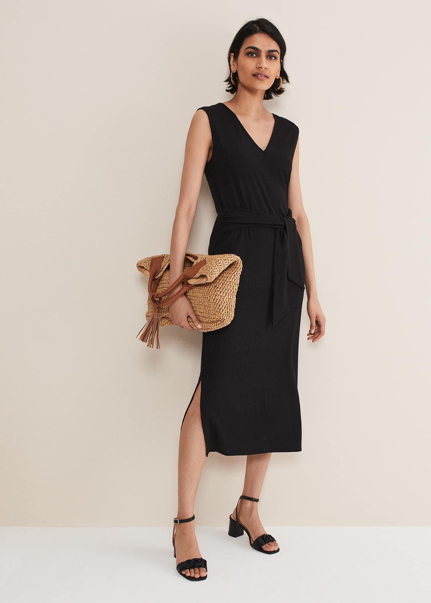 Yazmina Jersey Sleeveless Midi Dress