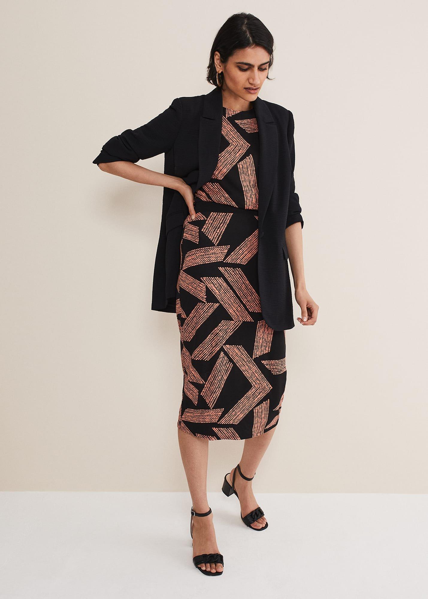Kayla Jersey Midi Dress