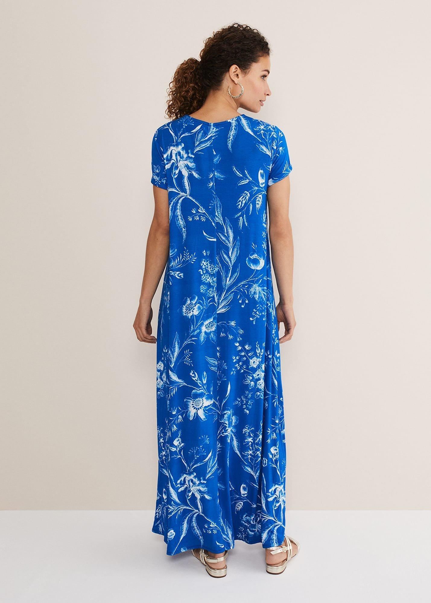 Roxanna Floral T-Shirt Maxi Dress