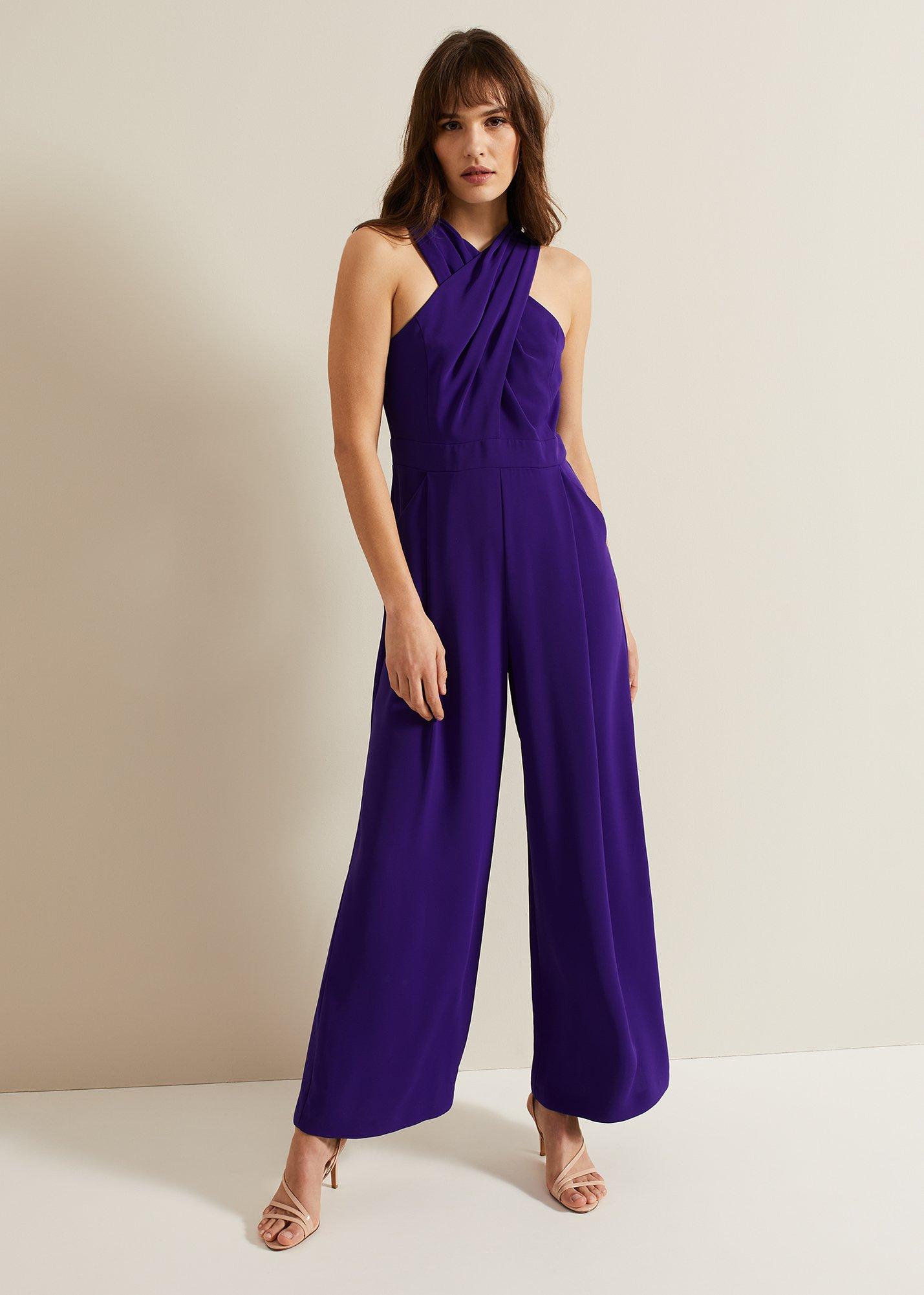 Giorgia Cross Neck Jumpsuit