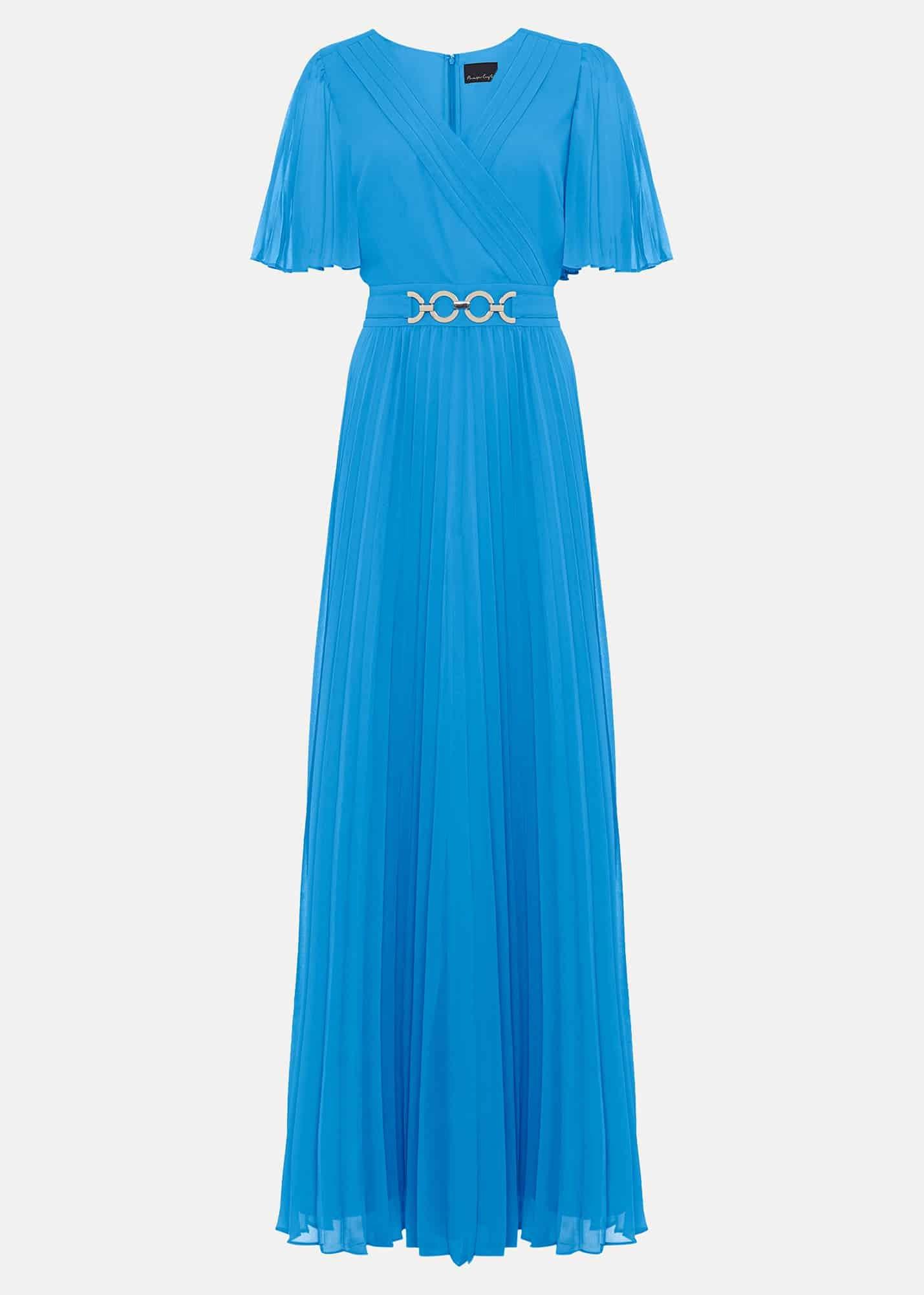 Yasmina Pleated Maxi Dress