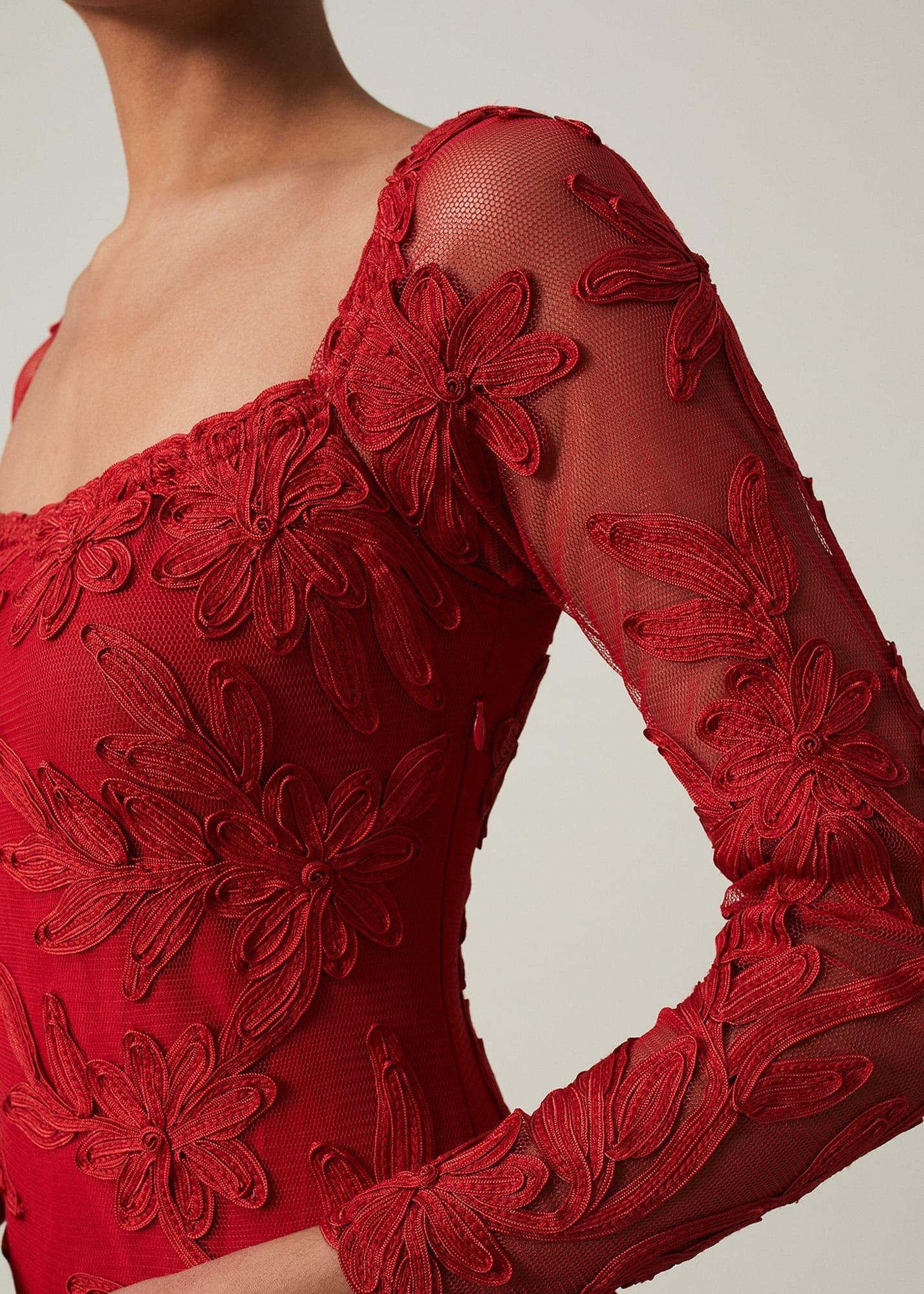 Alicia Tapework Maxi Dress