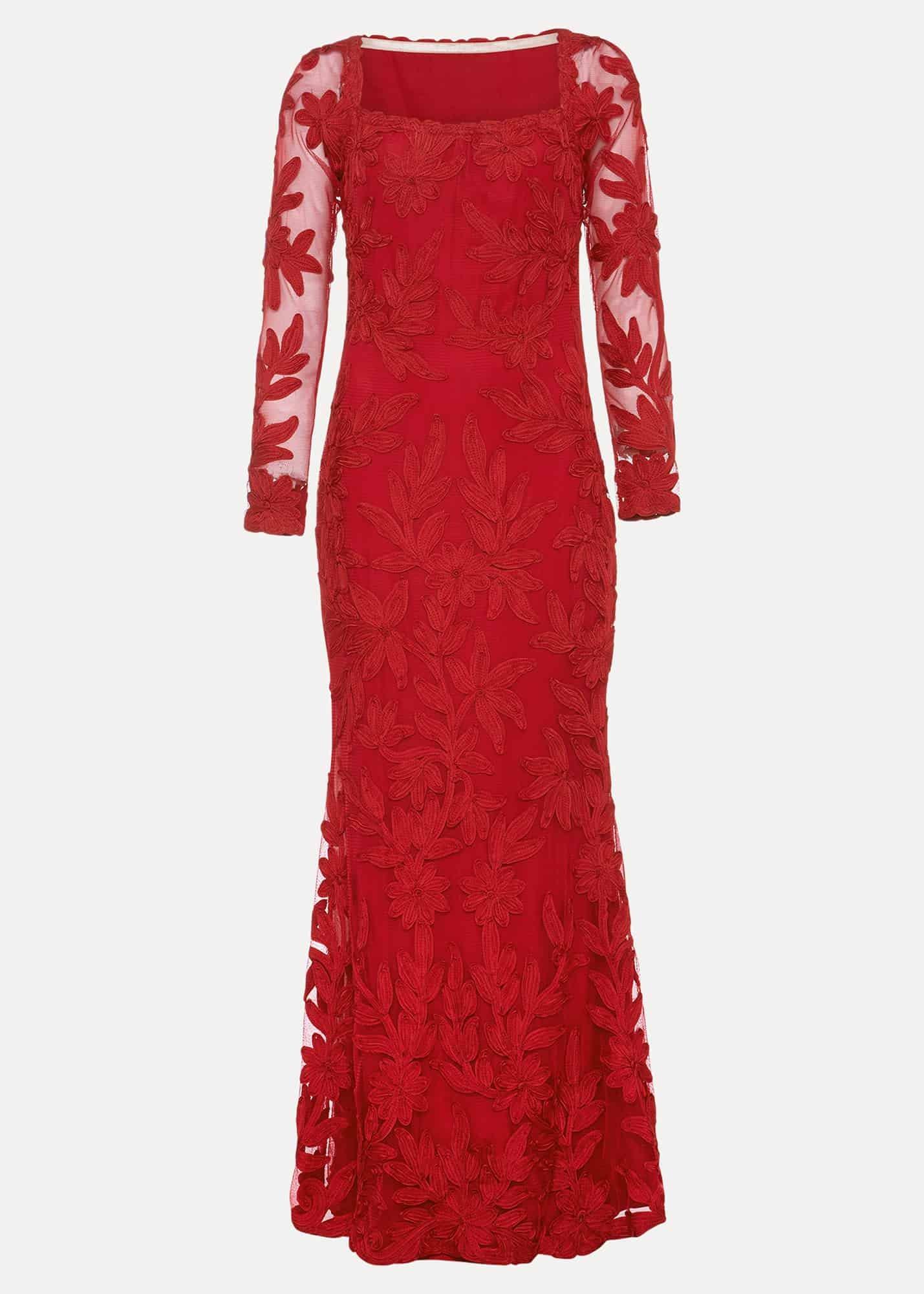 Alicia Tapework Maxi Dress