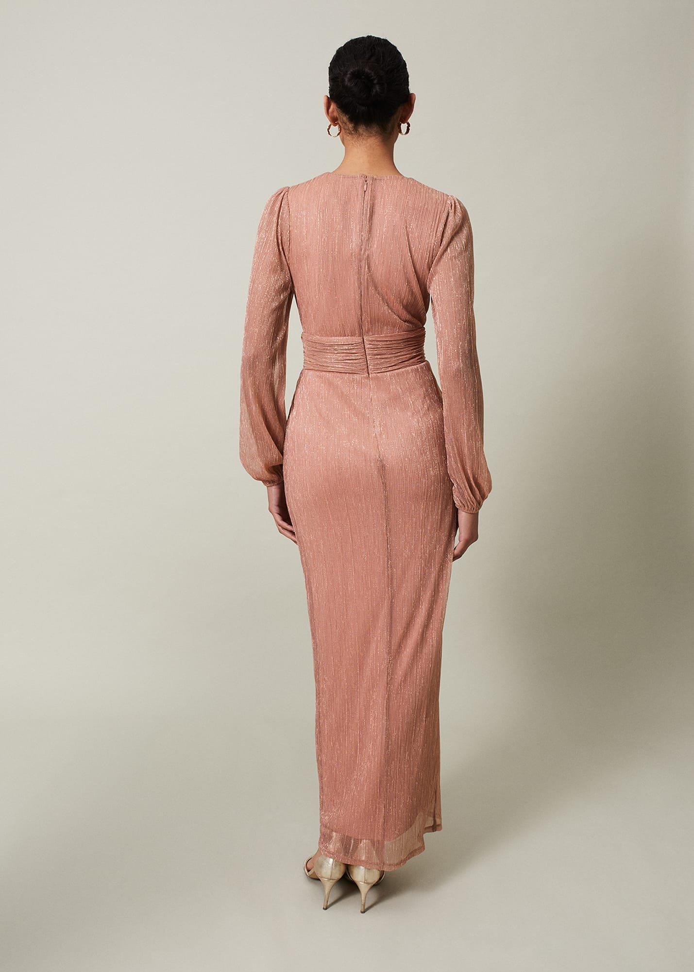 Brielle Shimmer Maxi Dress