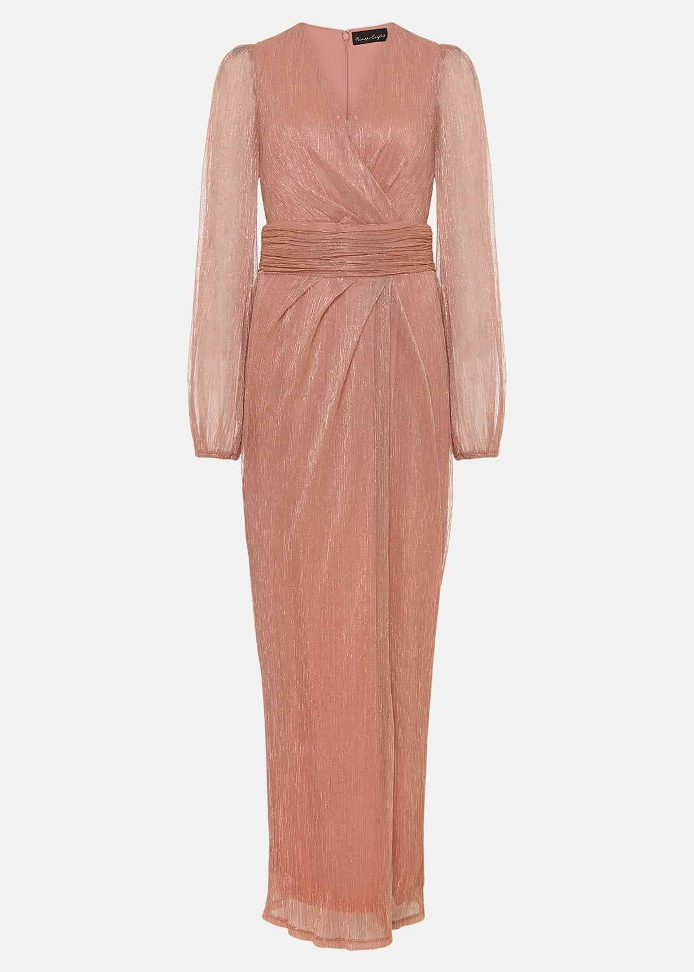 Brielle Shimmer Maxi Dress